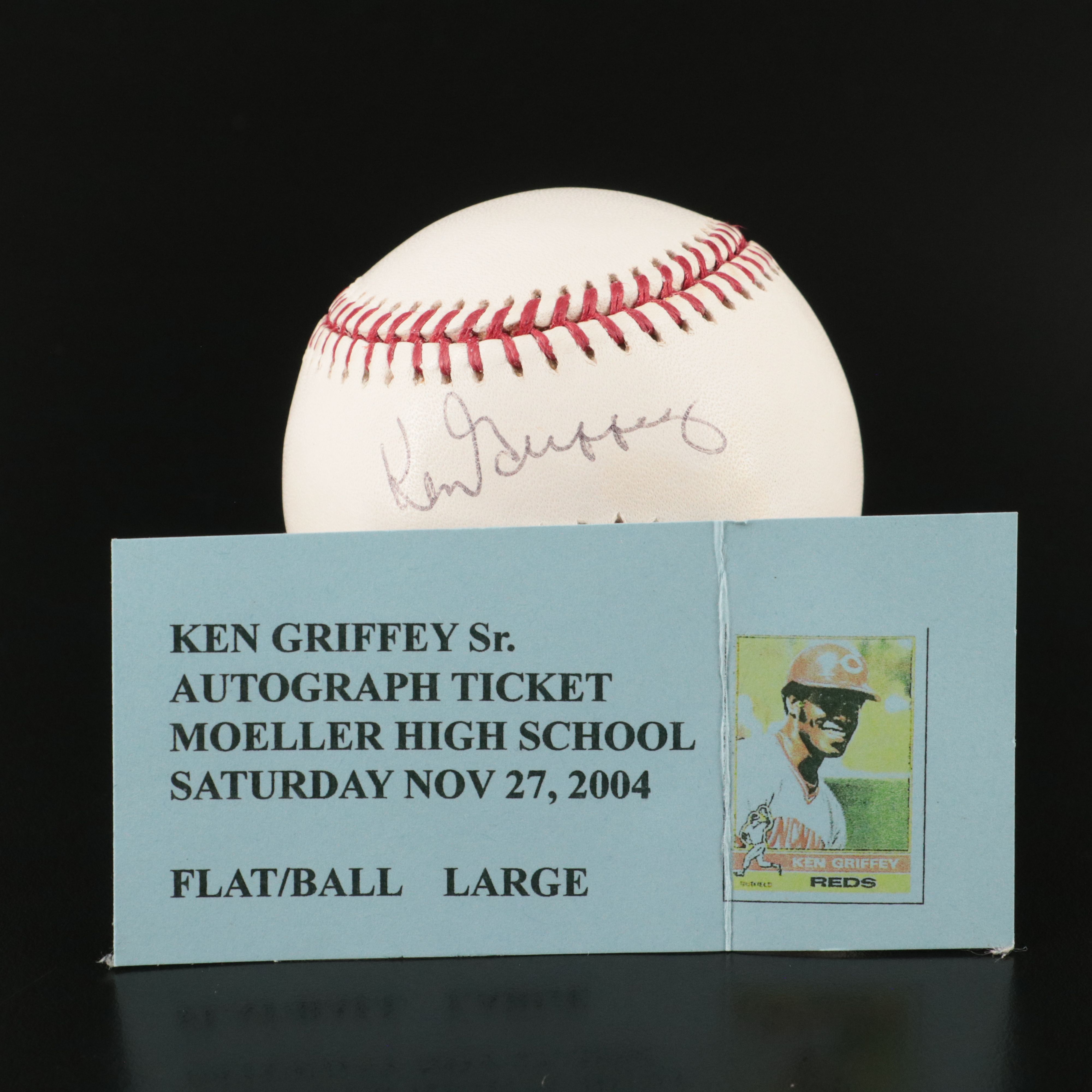 Tony Perez, Ken Griffey Sr., & George Foster Signed Rawlings Official Baseballs