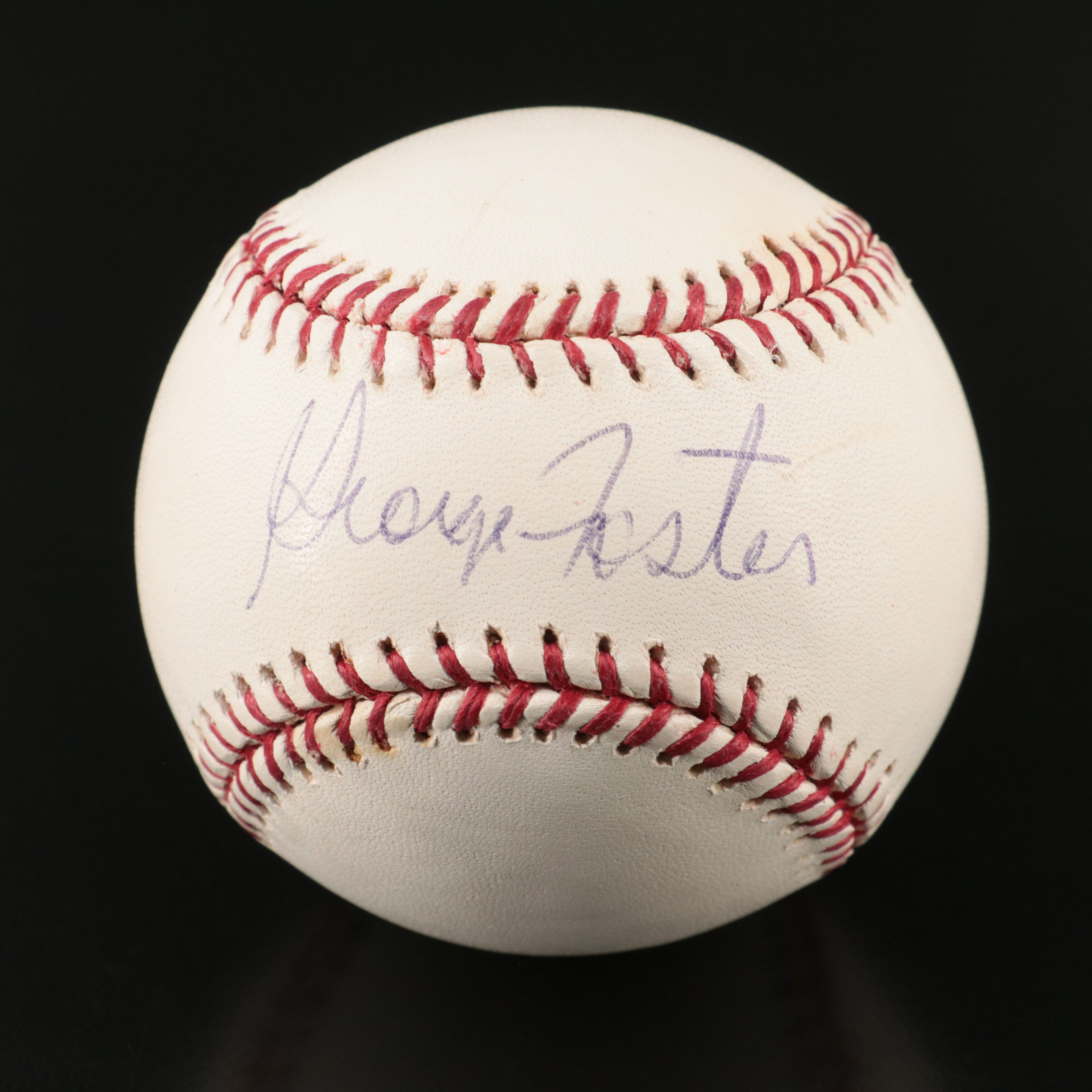 Tony Perez, Ken Griffey Sr., & George Foster Signed Rawlings Official Baseballs