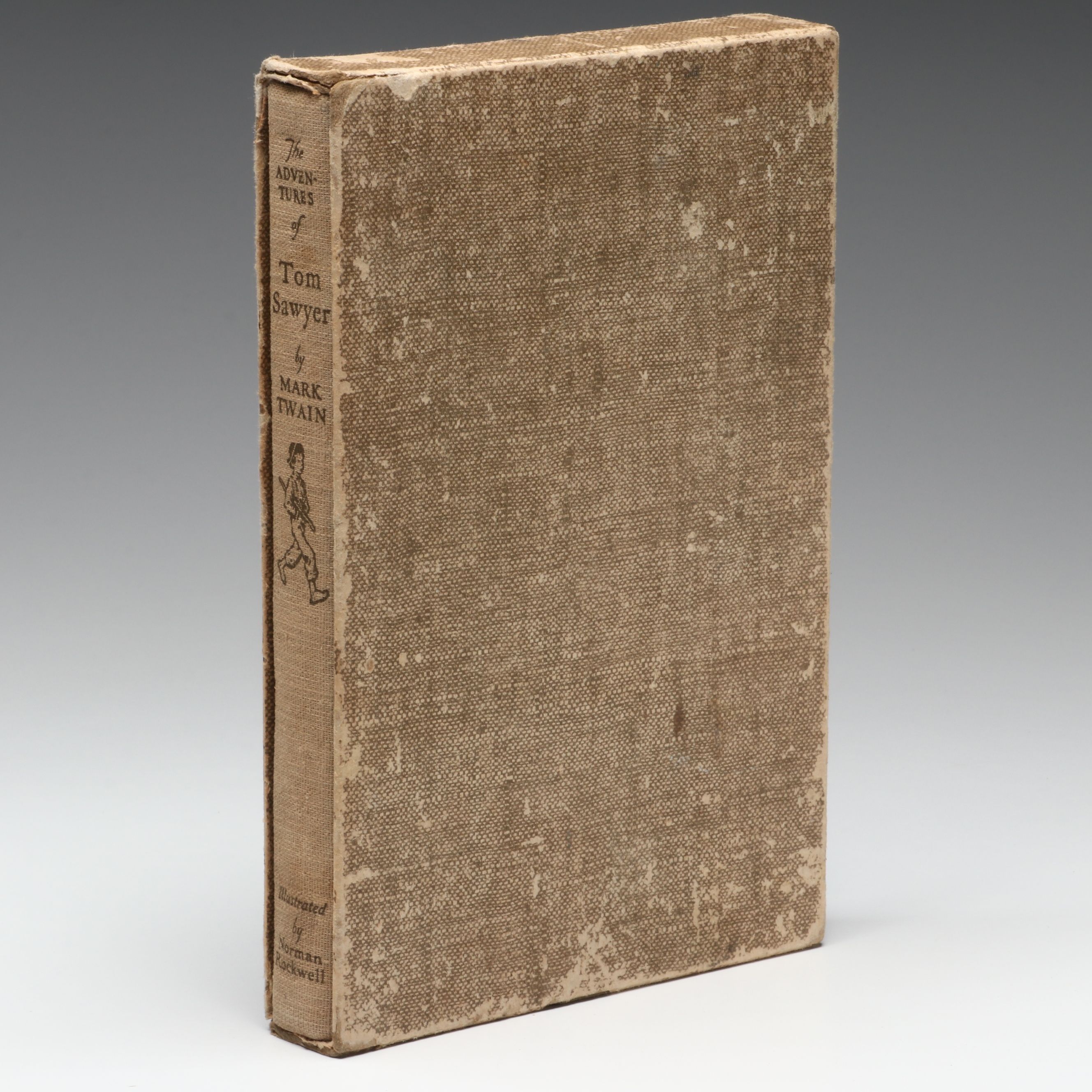 Illustrated "The Adventures of Tom Sawyer" by Mark Twain, 1936