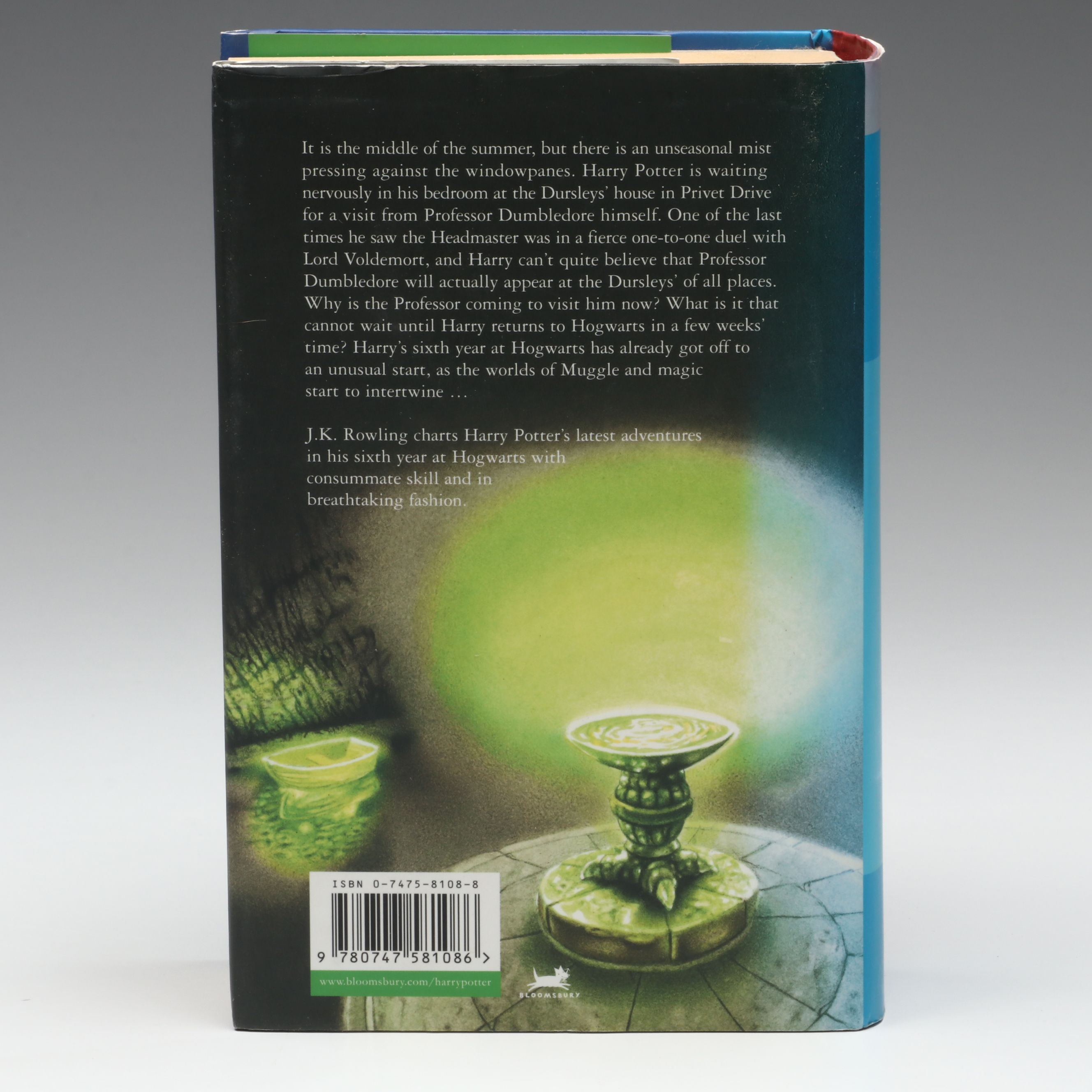 First UK Edition "Harry Potter and the Half-Blood Prince" by J. K. Rowling, 2005