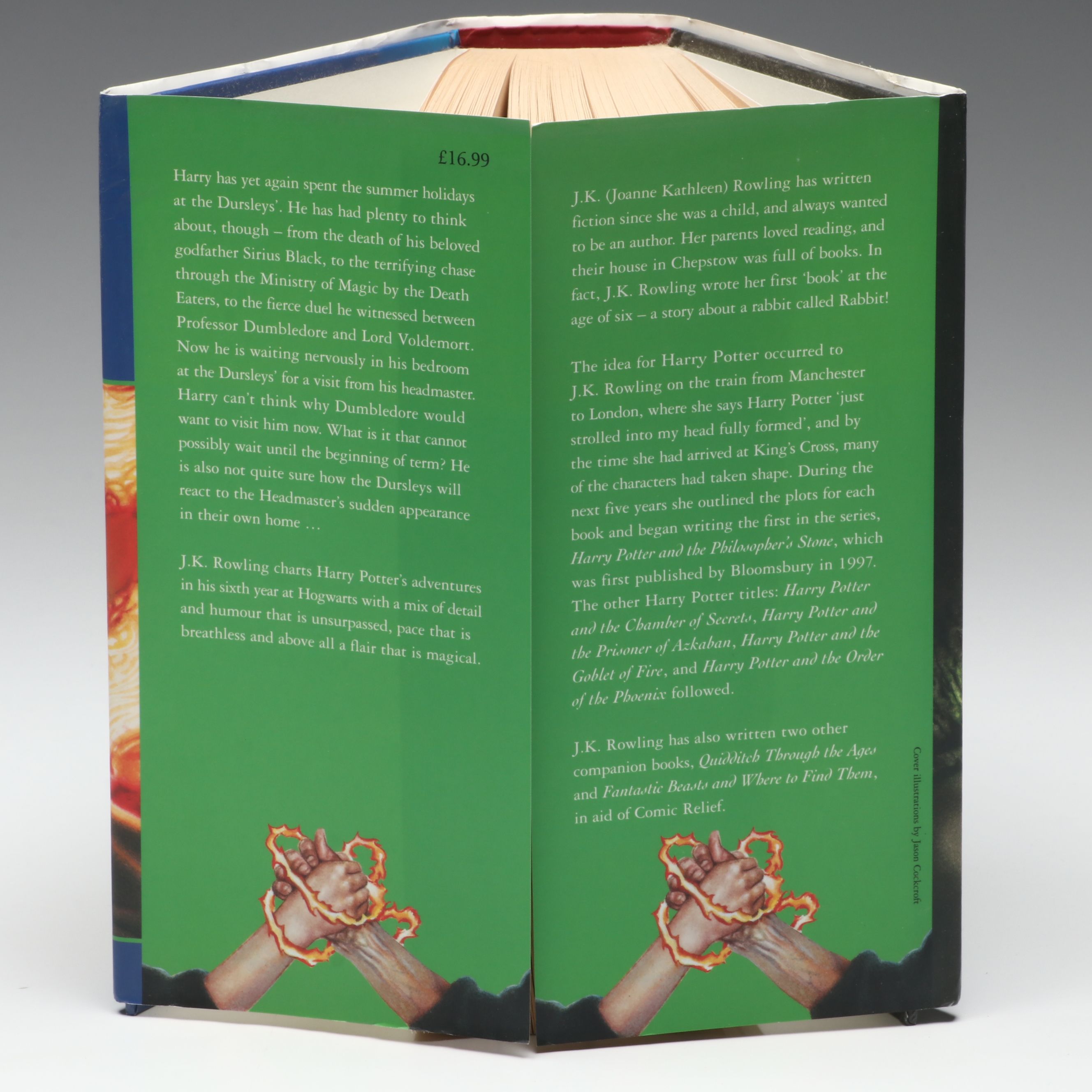 First UK Edition "Harry Potter and the Half-Blood Prince" by J. K. Rowling, 2005