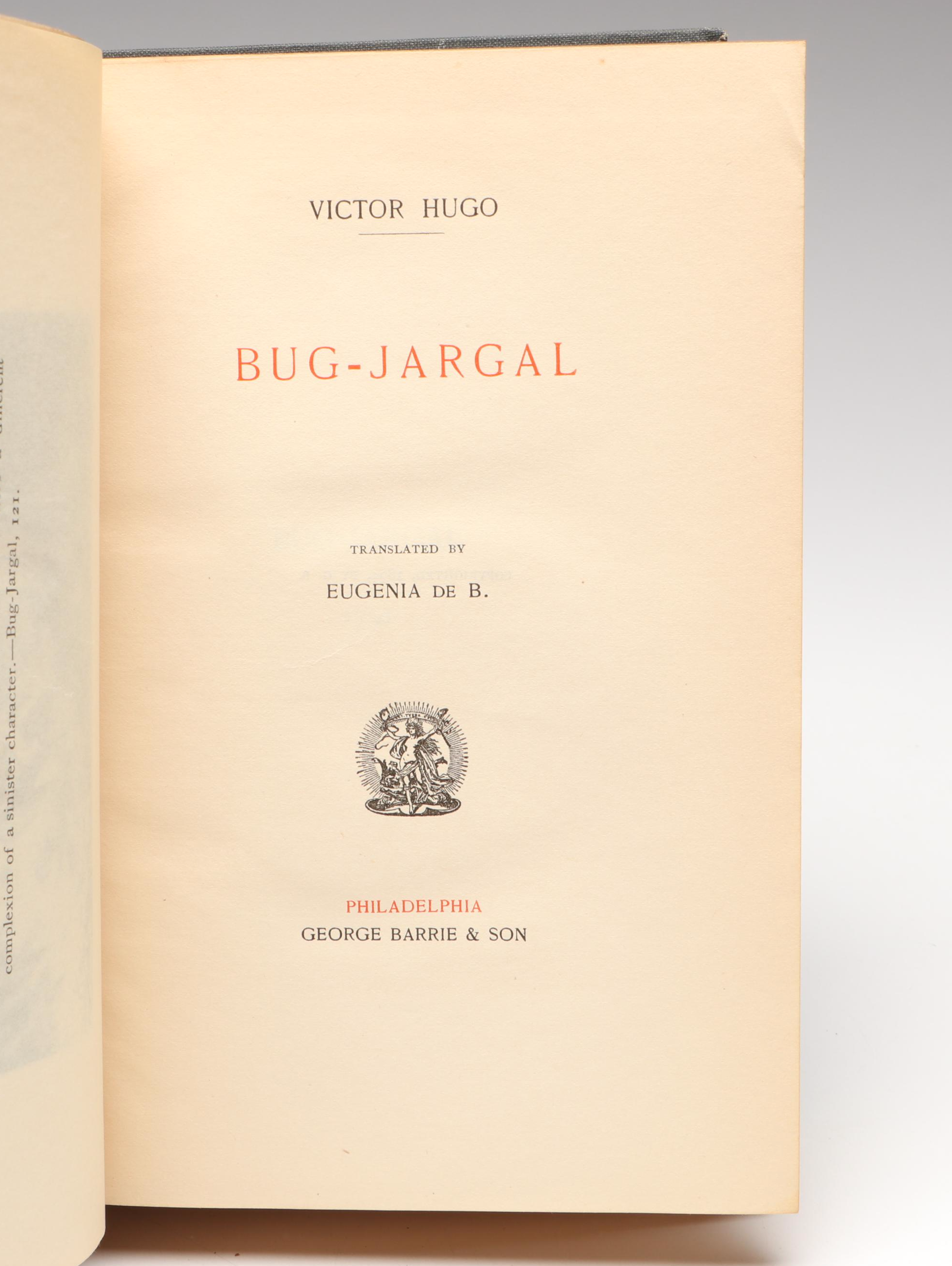 Library Edition "The Works of Victor Hugo" Twelve-Volume Set, Late 19th Century