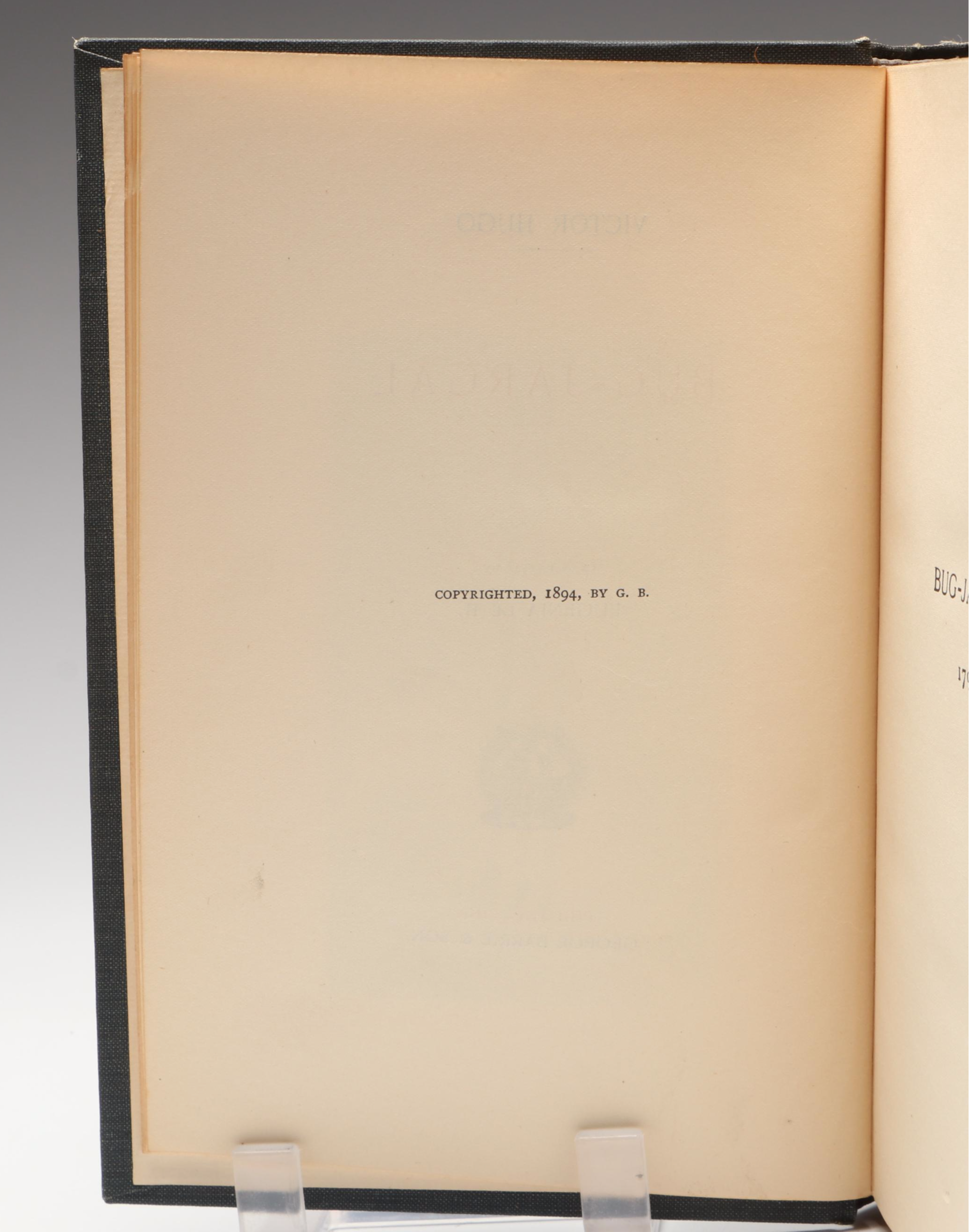 Library Edition "The Works of Victor Hugo" Twelve-Volume Set, Late 19th Century