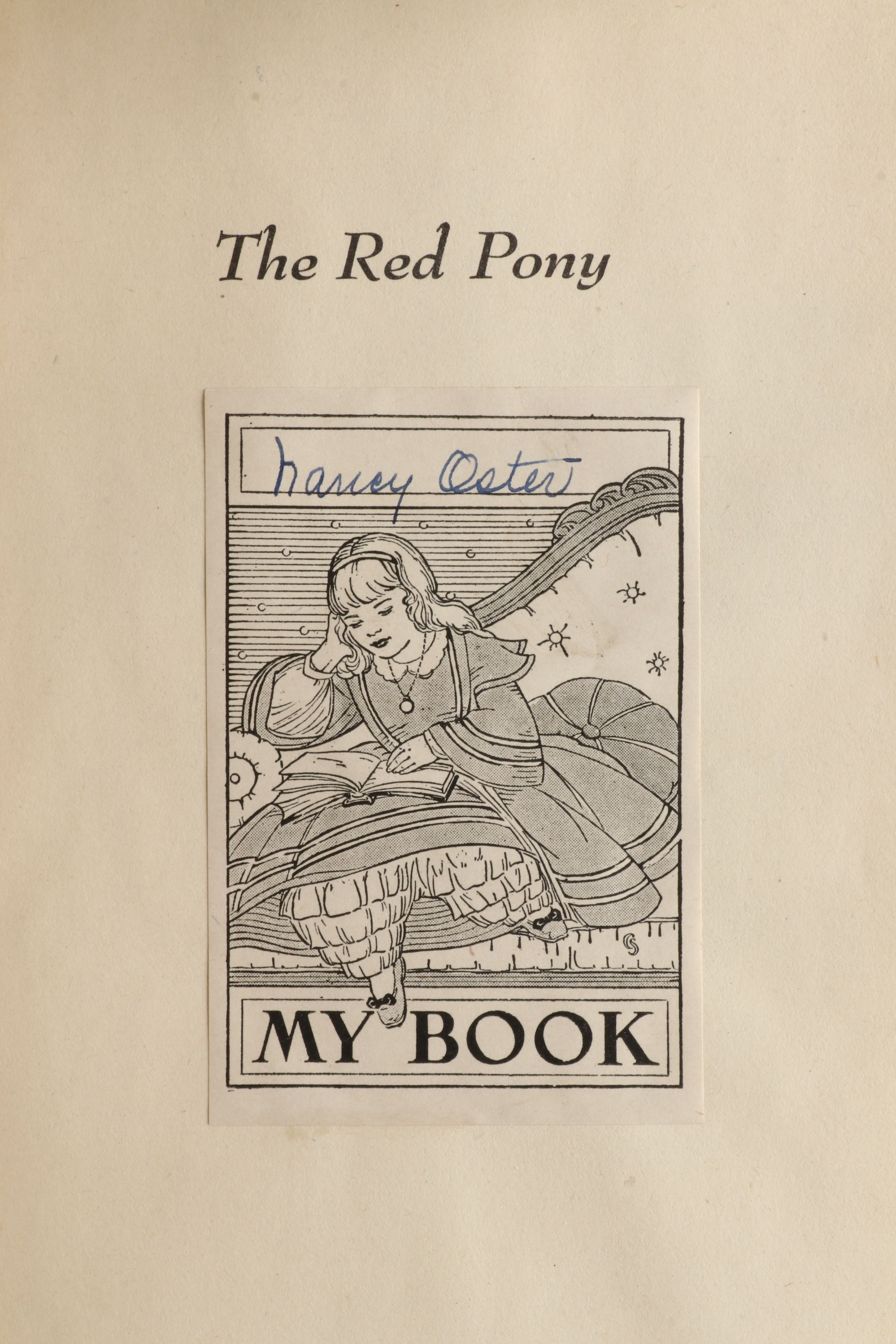 First Illustrated Edition "The Red Pony" by John Steinbeck, 1945
