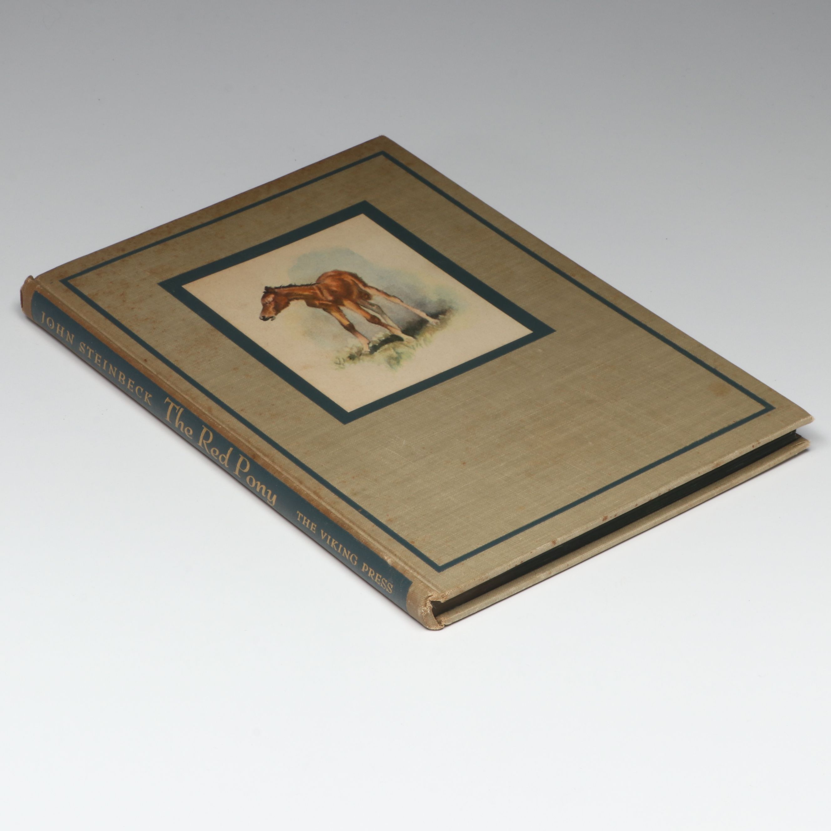 First Illustrated Edition "The Red Pony" by John Steinbeck, 1945