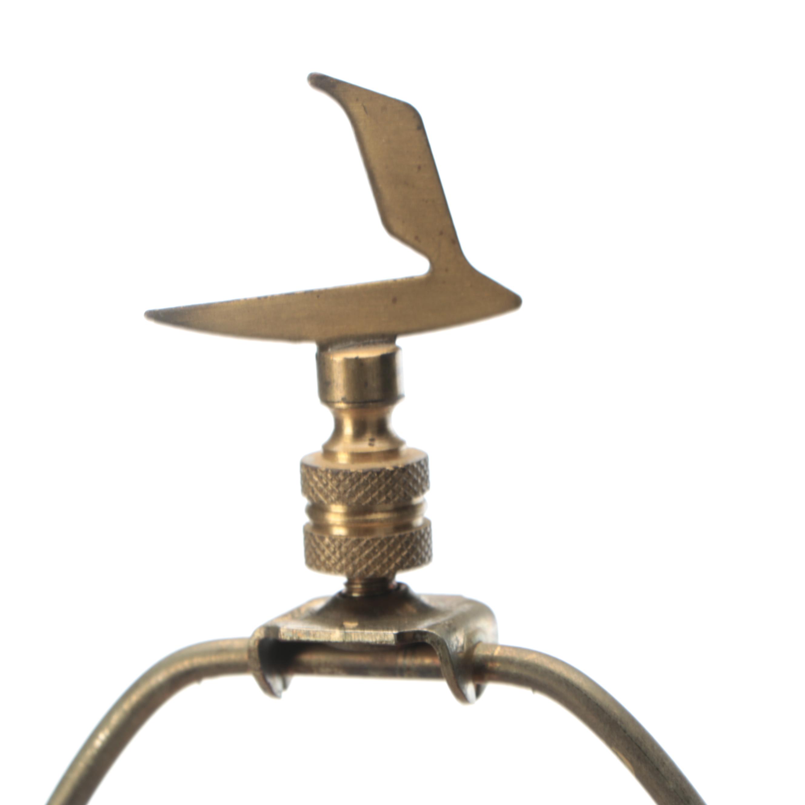 Leeazanne Brass Finish Bas Relief Composite Urn Lamp