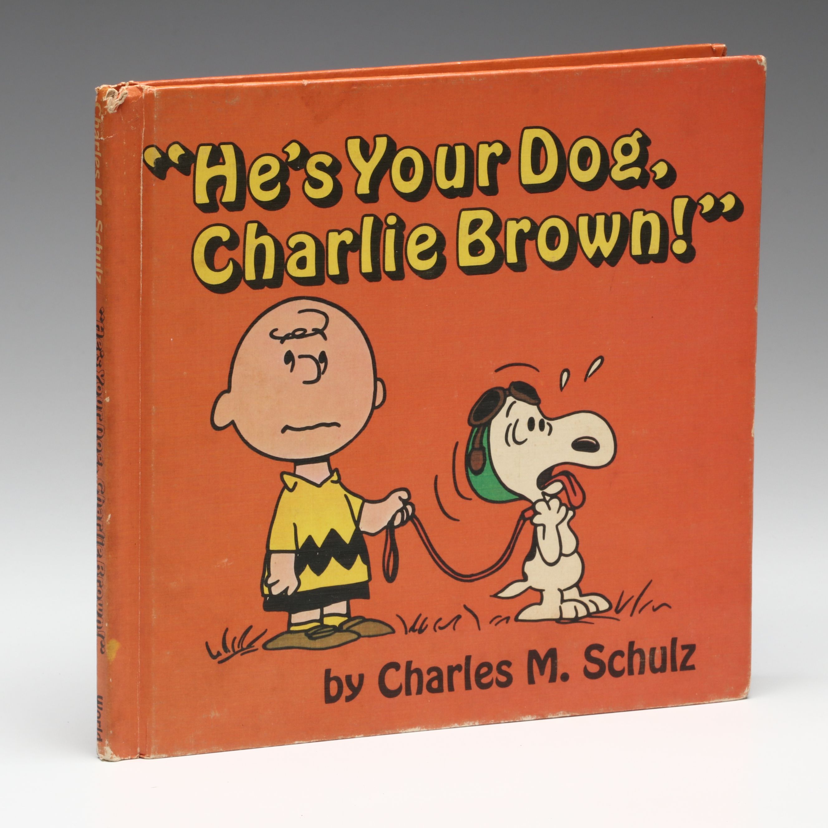 First Edition "He's Your Dog, Charlie Brown!" by Charles M. Schulz, 1968