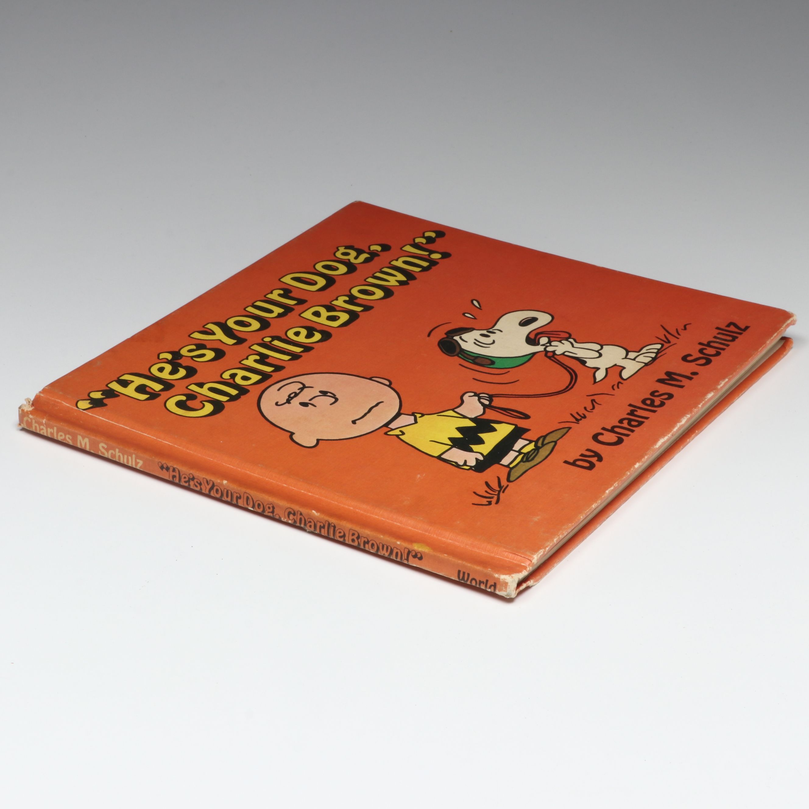 First Edition "He's Your Dog, Charlie Brown!" by Charles M. Schulz, 1968