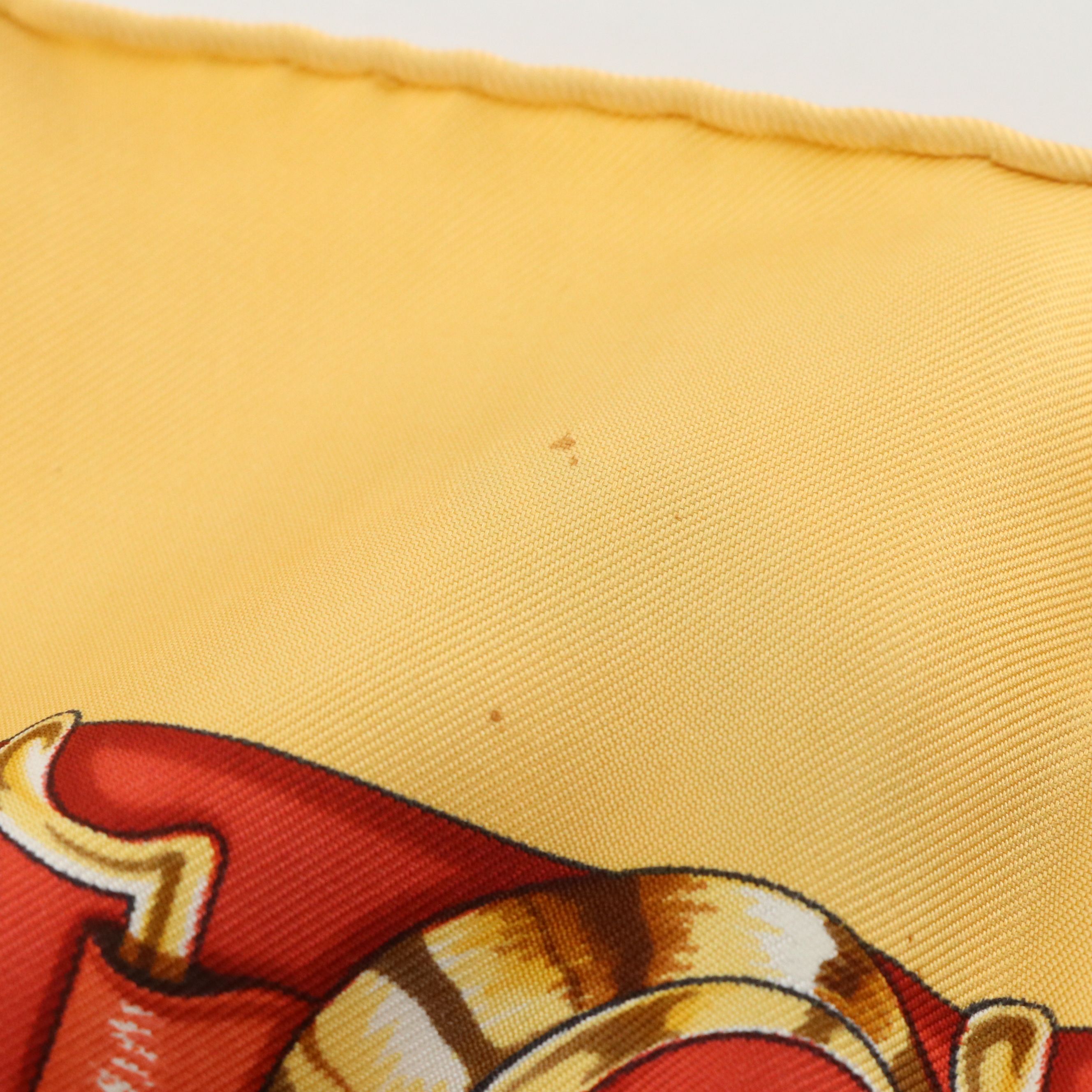 Hermès "Chevaux de Trait" Scarf 90 in Silk Twill