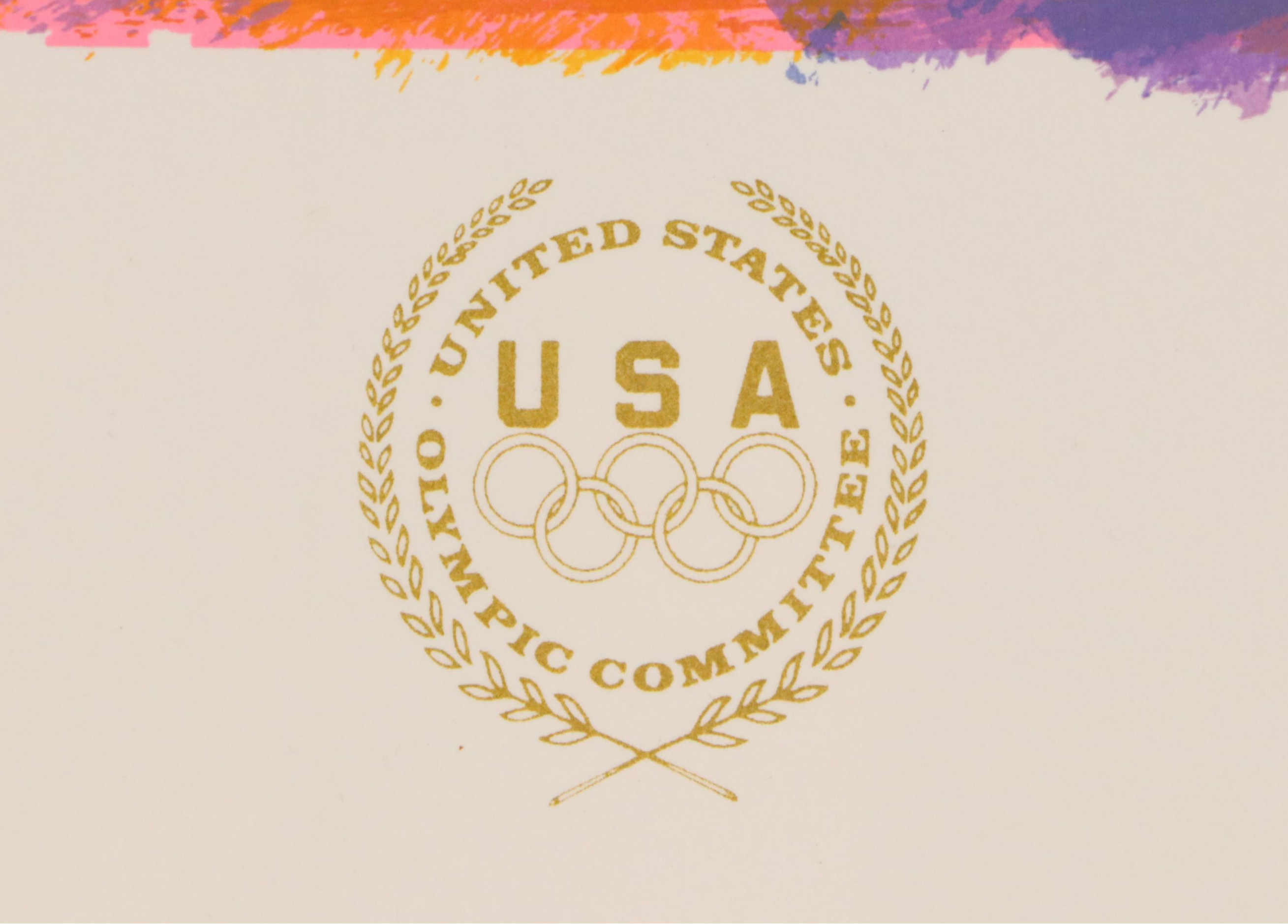 Aldo Luongo Serigraph "High Flyer," 1988