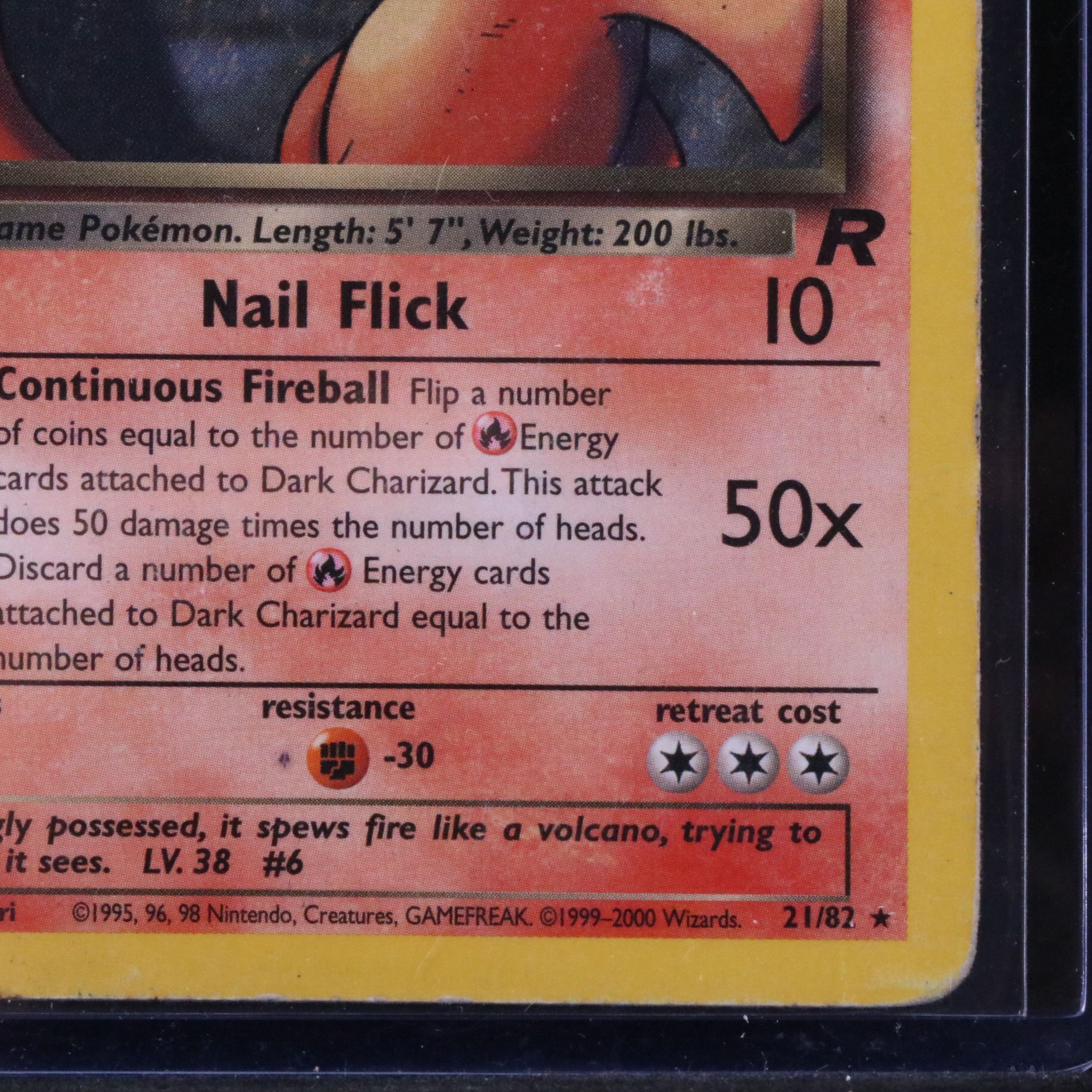 Team Rocket Dark Charizard Pokémon Card