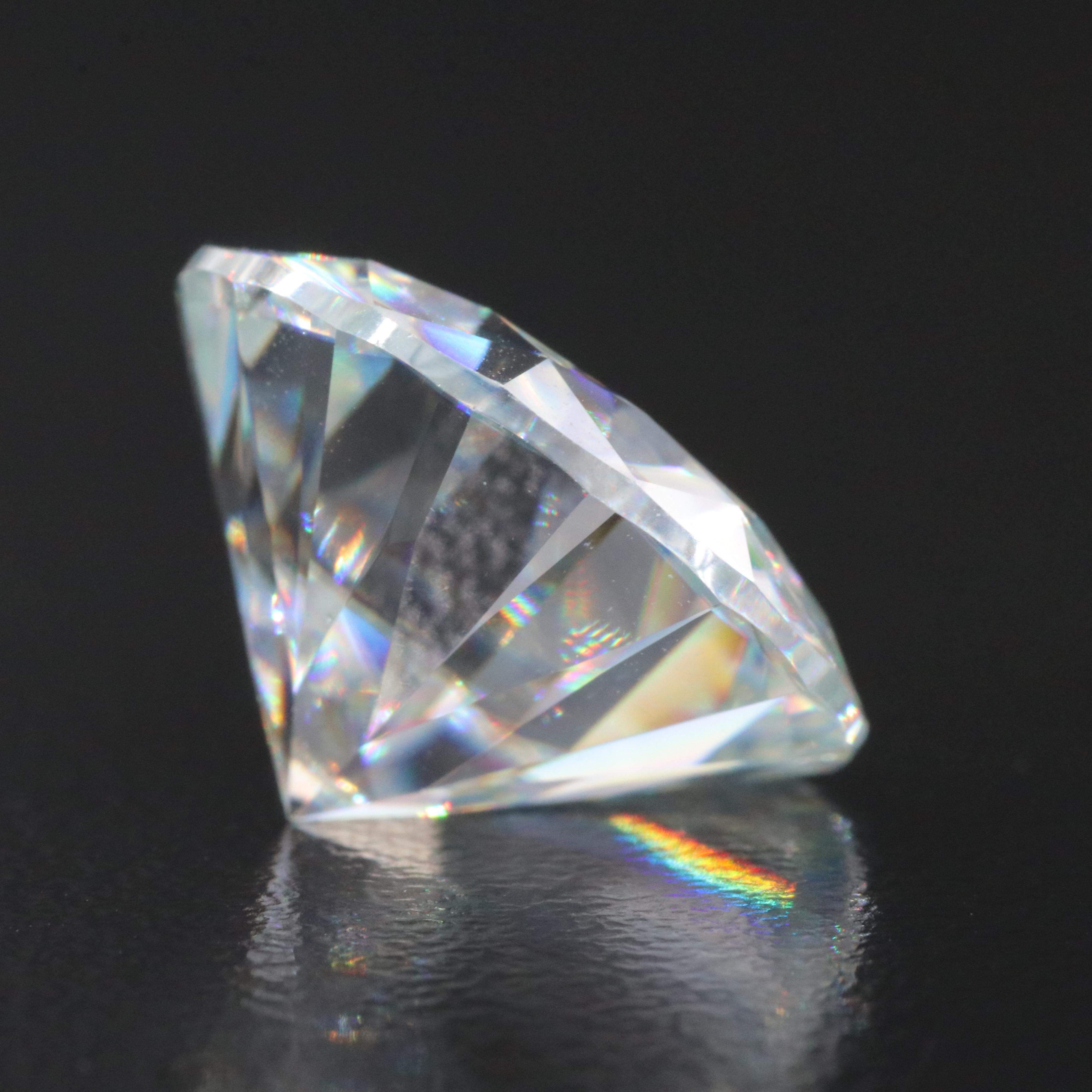Loose 13.39 CT Moissanite