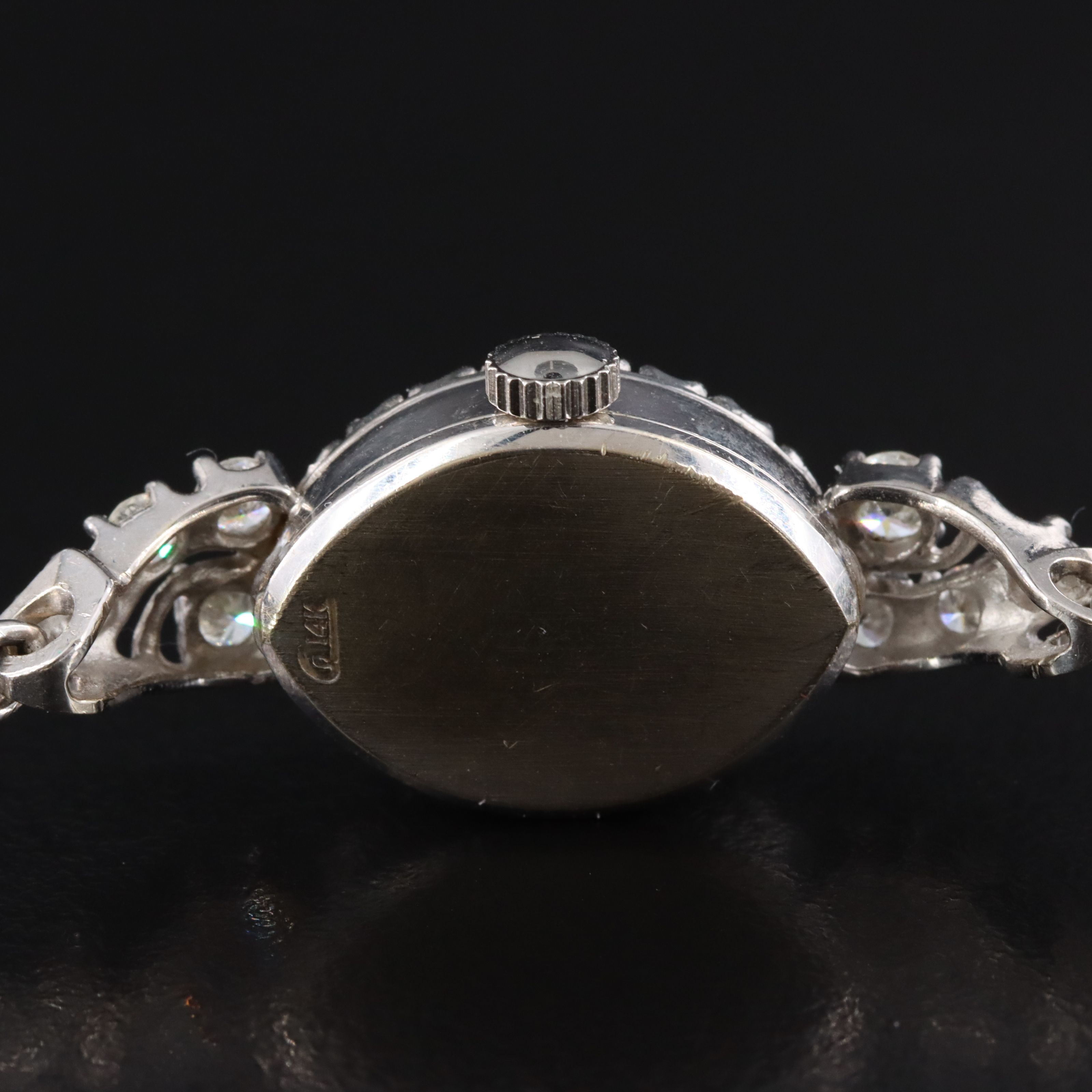 Rolex 14K & Diamond Vintage Cocktail Watch