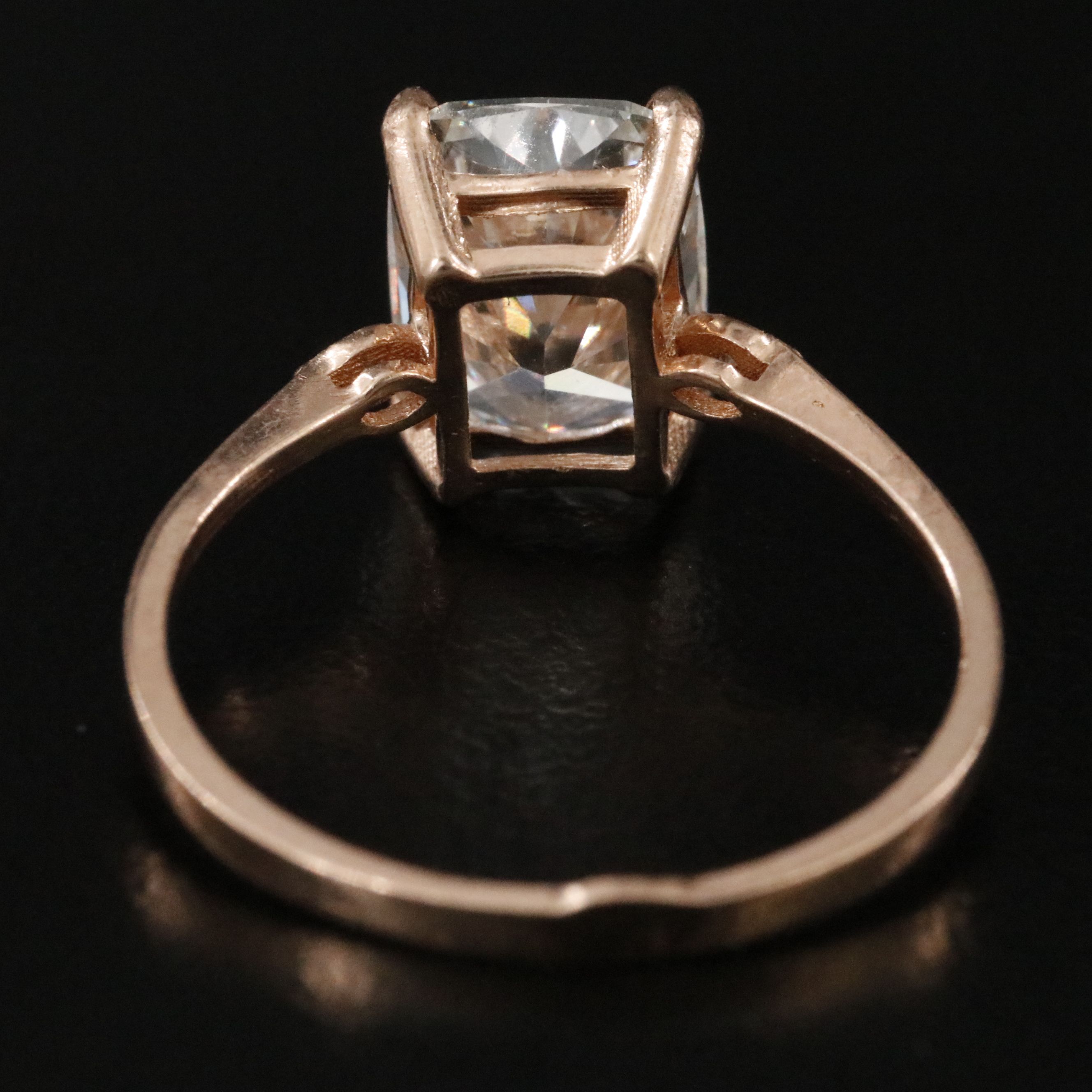 14K Rose Gold 2.64 CTW Lab Grown Diamond Ring