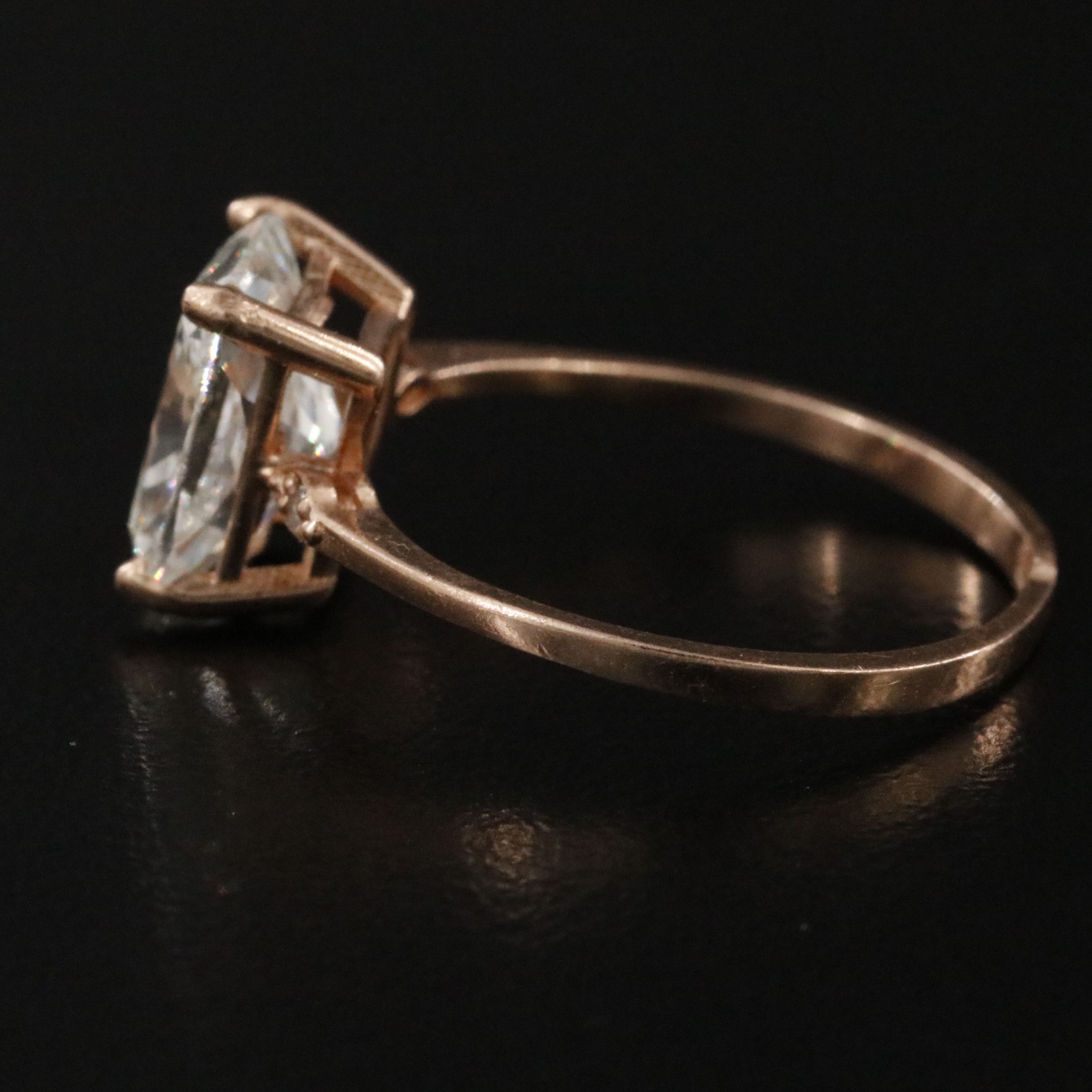 14K Rose Gold 2.64 CTW Lab Grown Diamond Ring