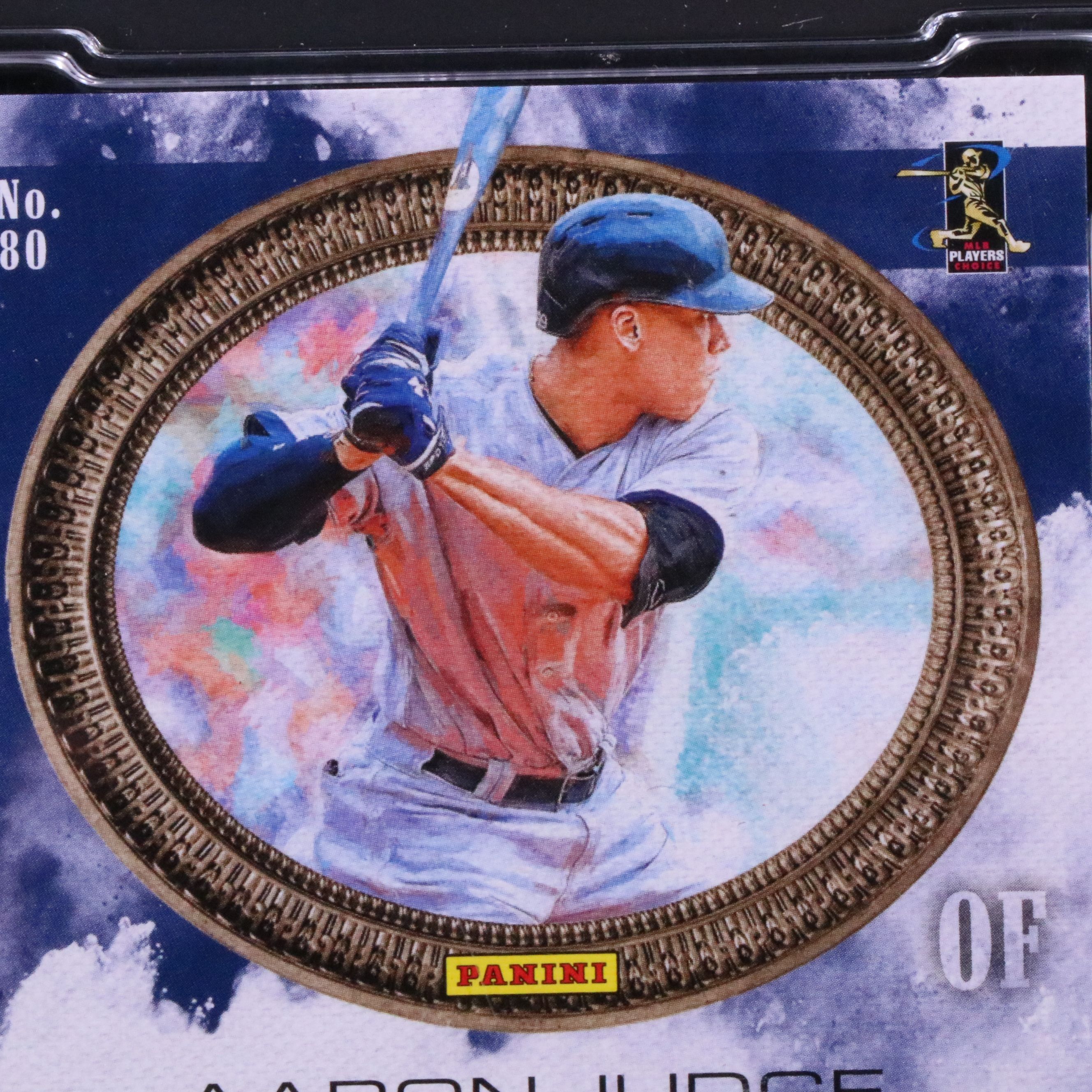 2018 Diamond Kings Aaron Judge Red Frame Baseball Card Graded SGC 10
