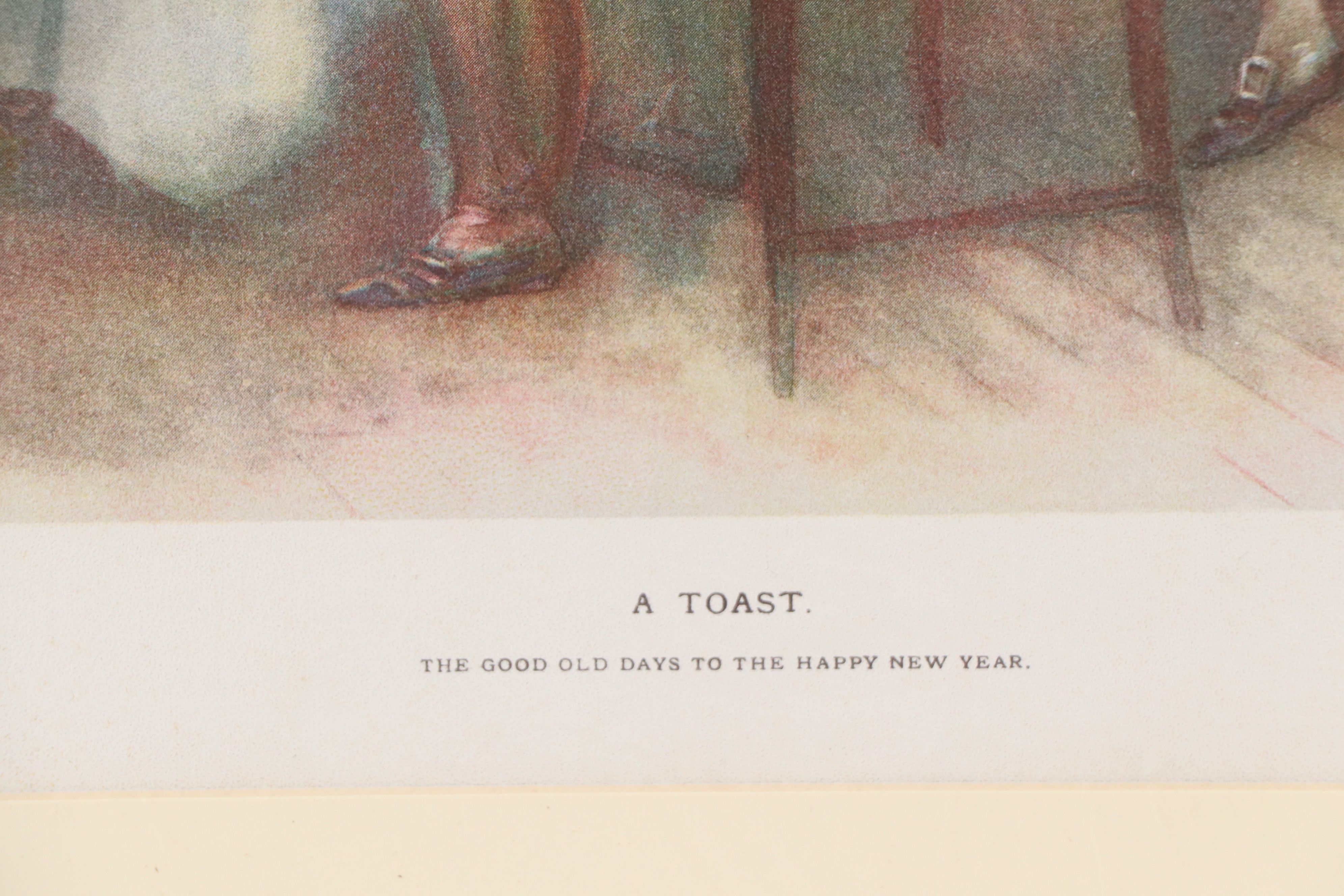 After Walter Granville-Smith Relief Halftone "Once Upon a Time" and "A Toast"