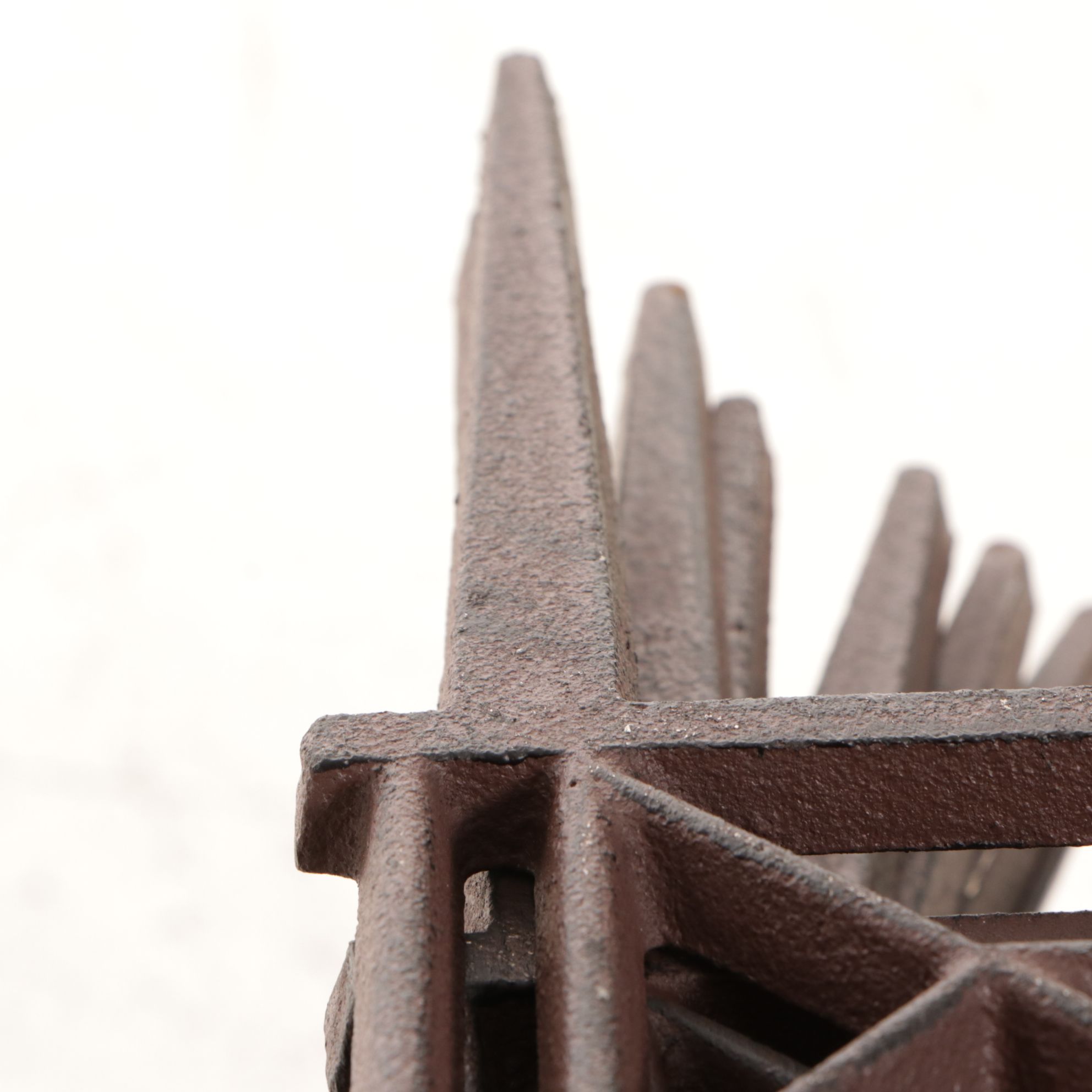 Cast Iron Garden Edging Fence, 20 Pieces