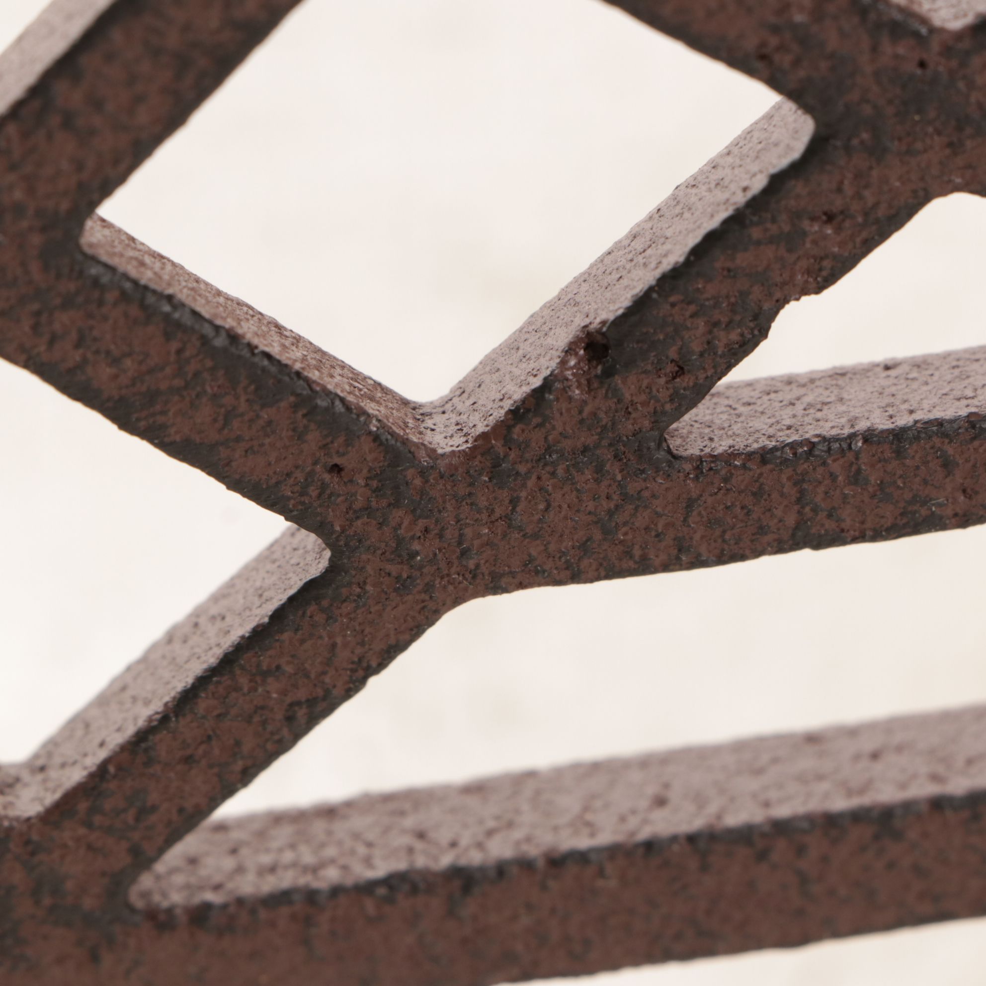 Cast Iron Garden Edging Fence, 20 Pieces