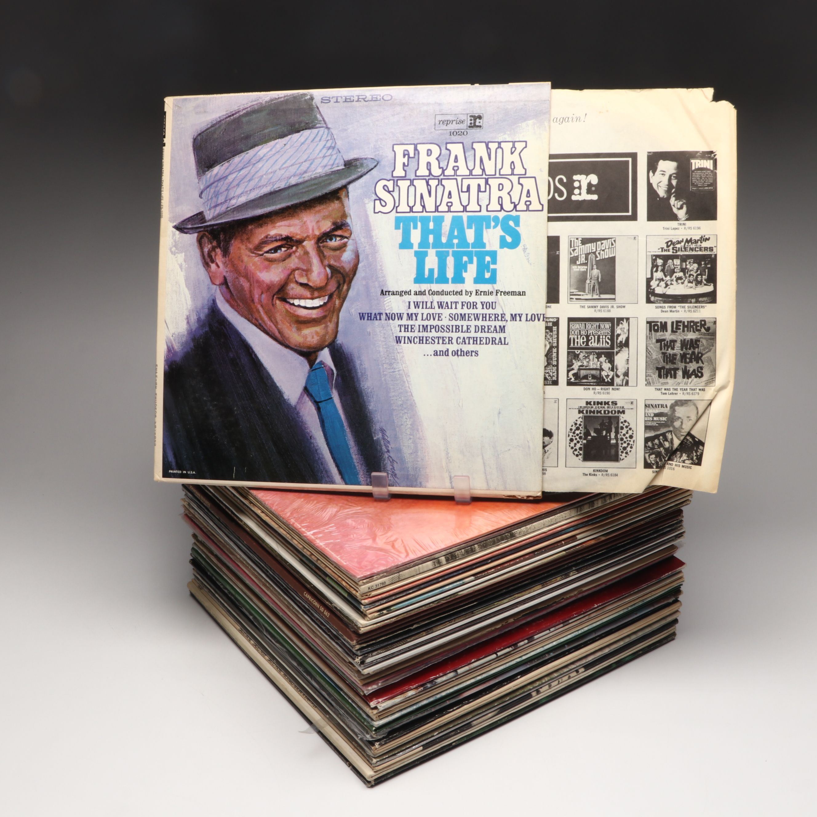 The Carpenters, Frank Sinatra, Cher, and More Vinyl Record Albums