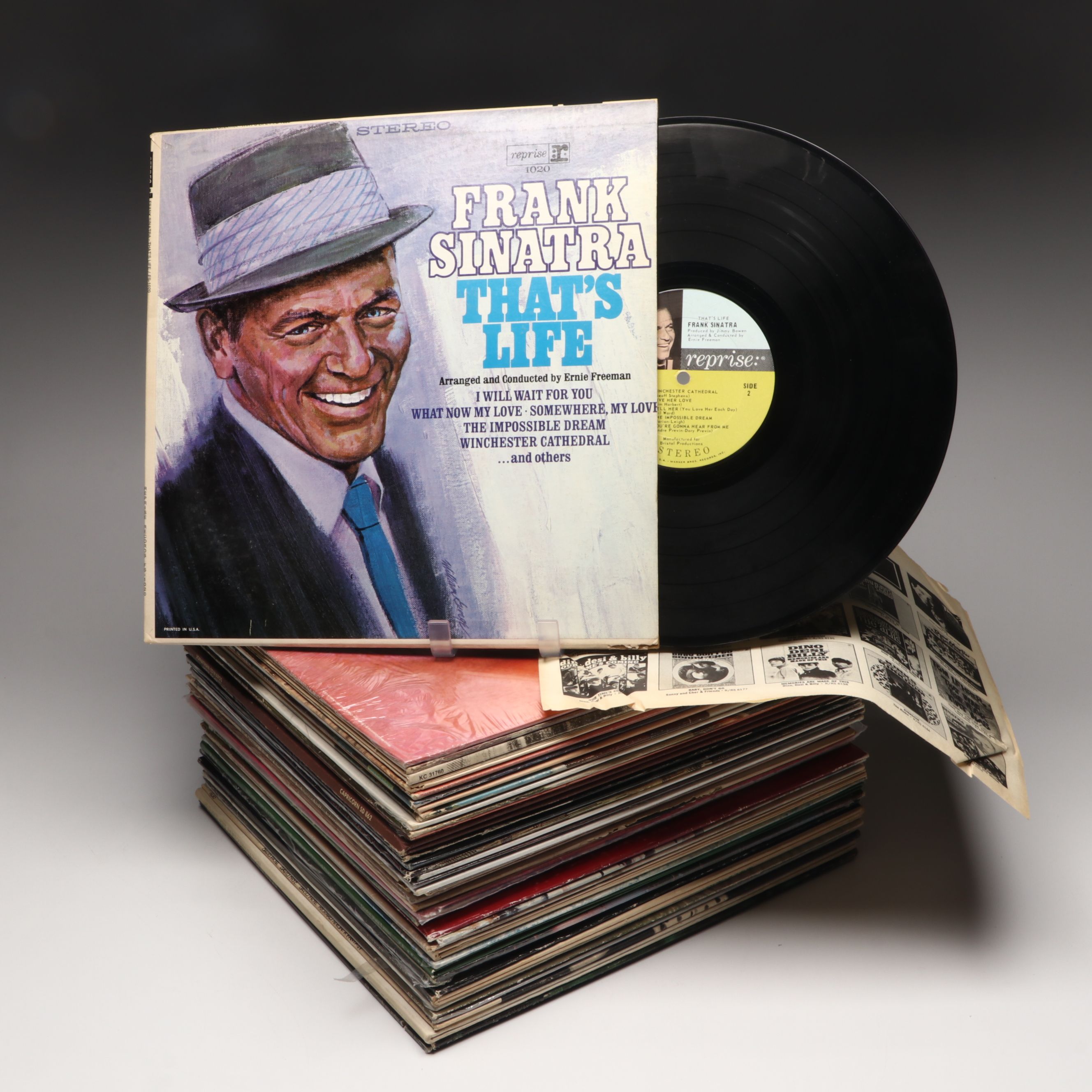 The Carpenters, Frank Sinatra, Cher, and More Vinyl Record Albums