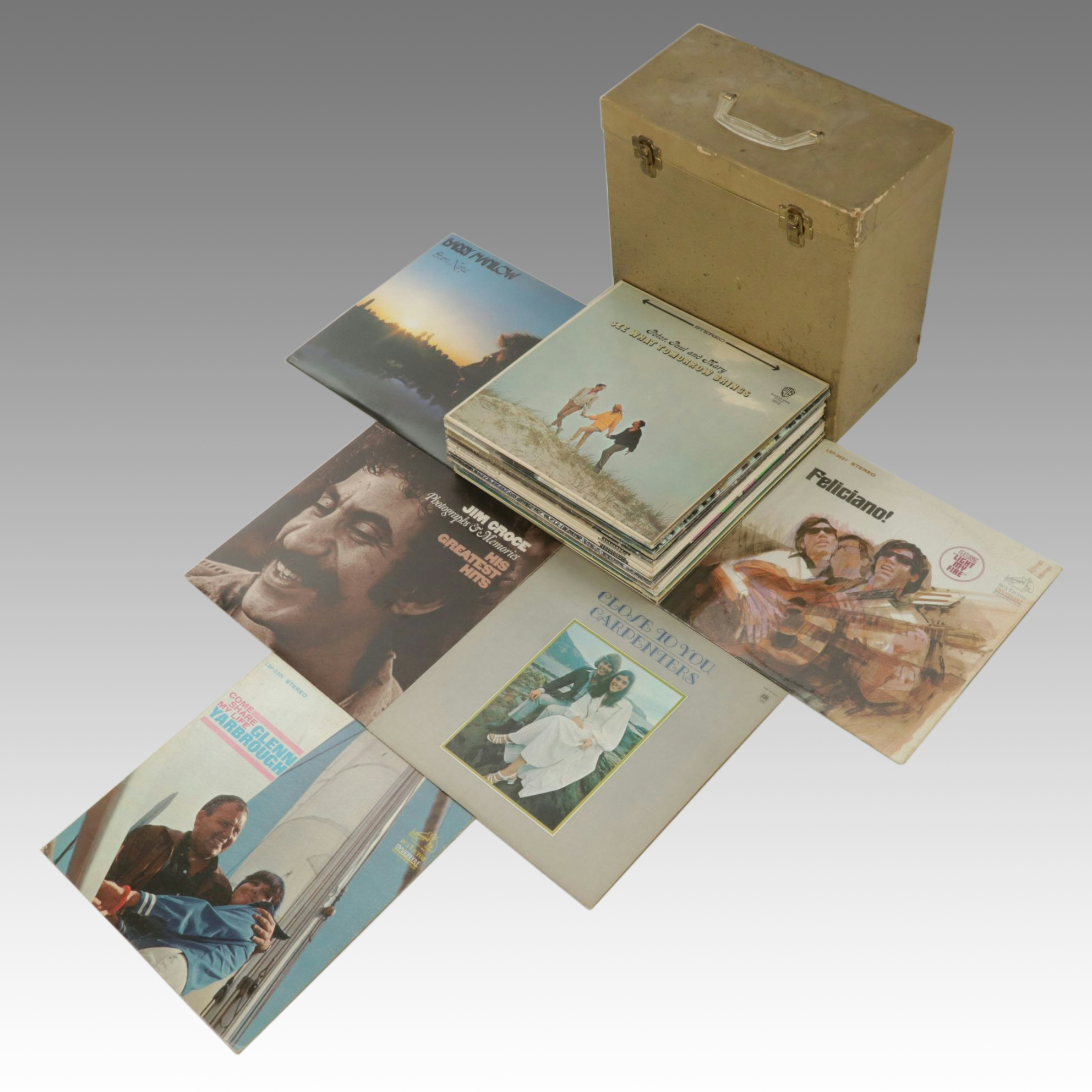 Michael Jackson, José Feliciano and More Vinyls in Platter-Pak Record Case