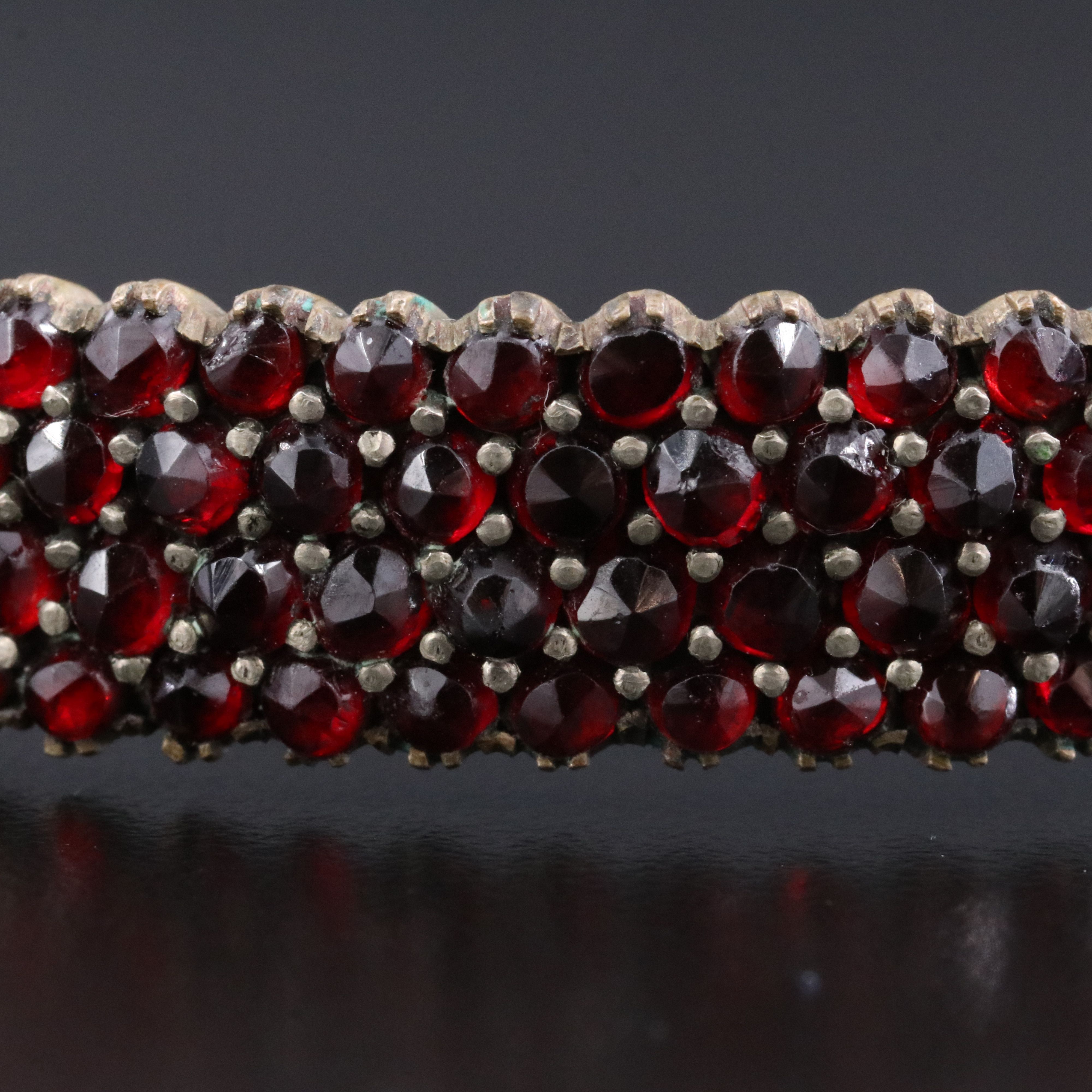 Vintage Garnet Bracelet