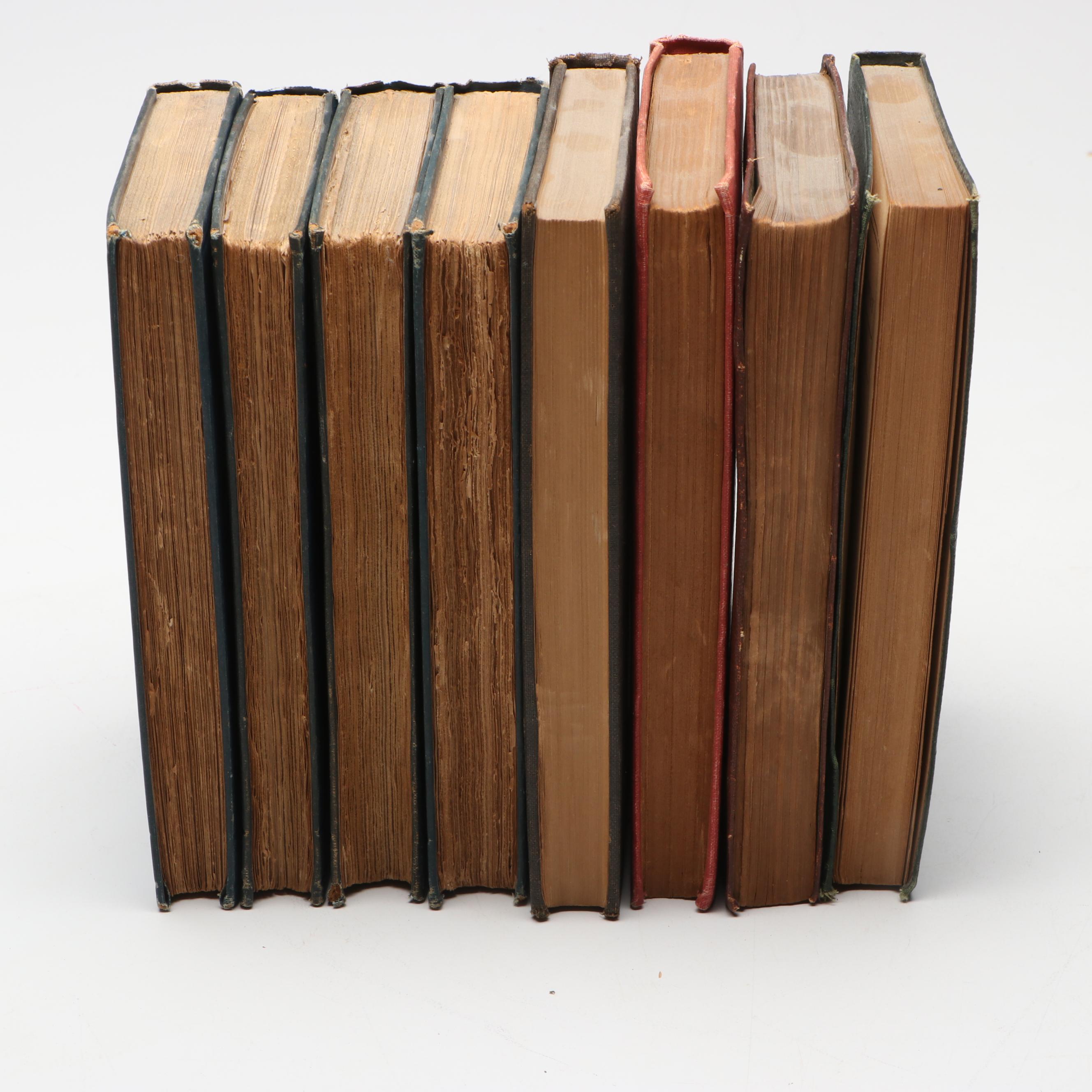 "Poems of Shelley" with More Golden Treasury Series Poetry and Other Books