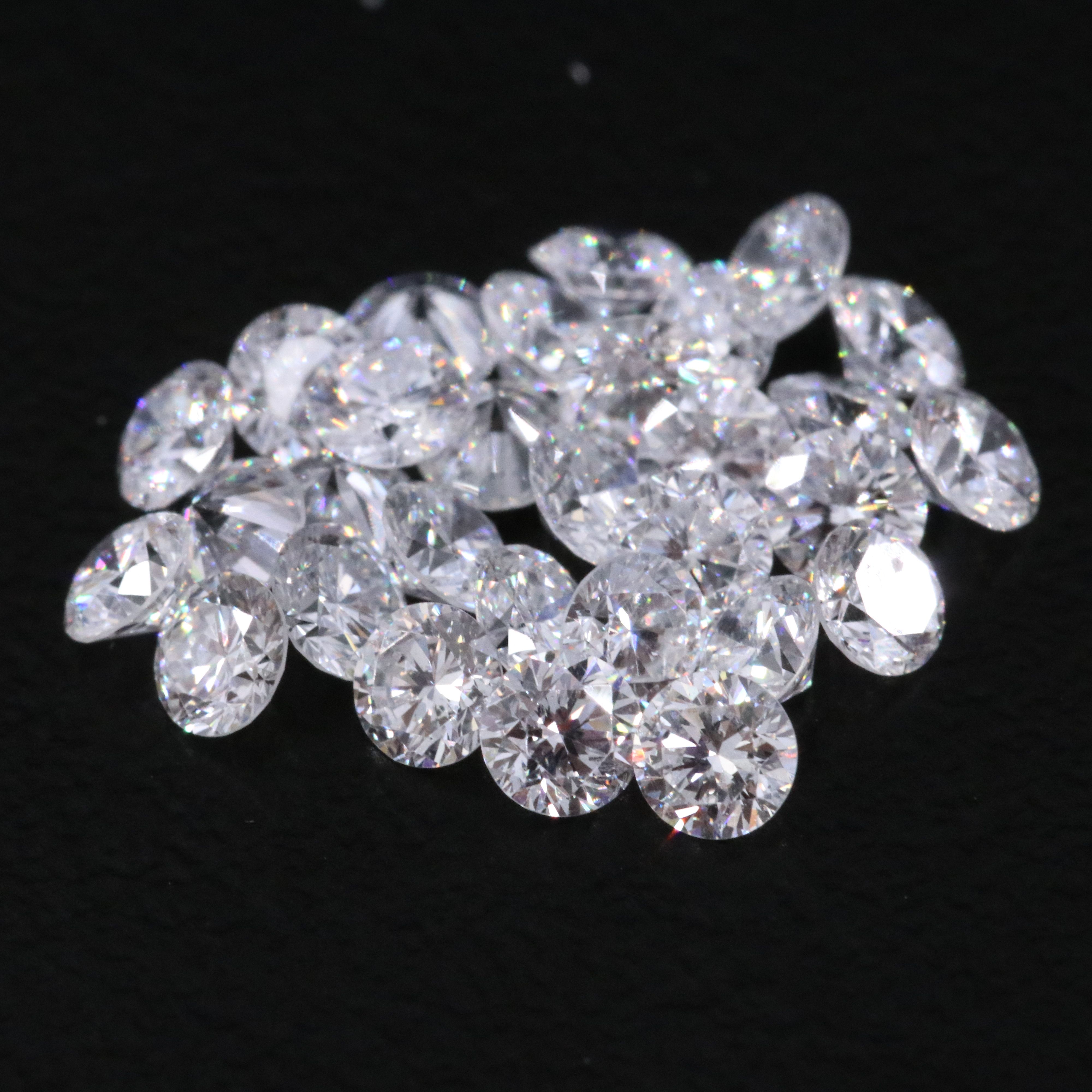 Loose 2.22 CTW Lab Grown Diamonds