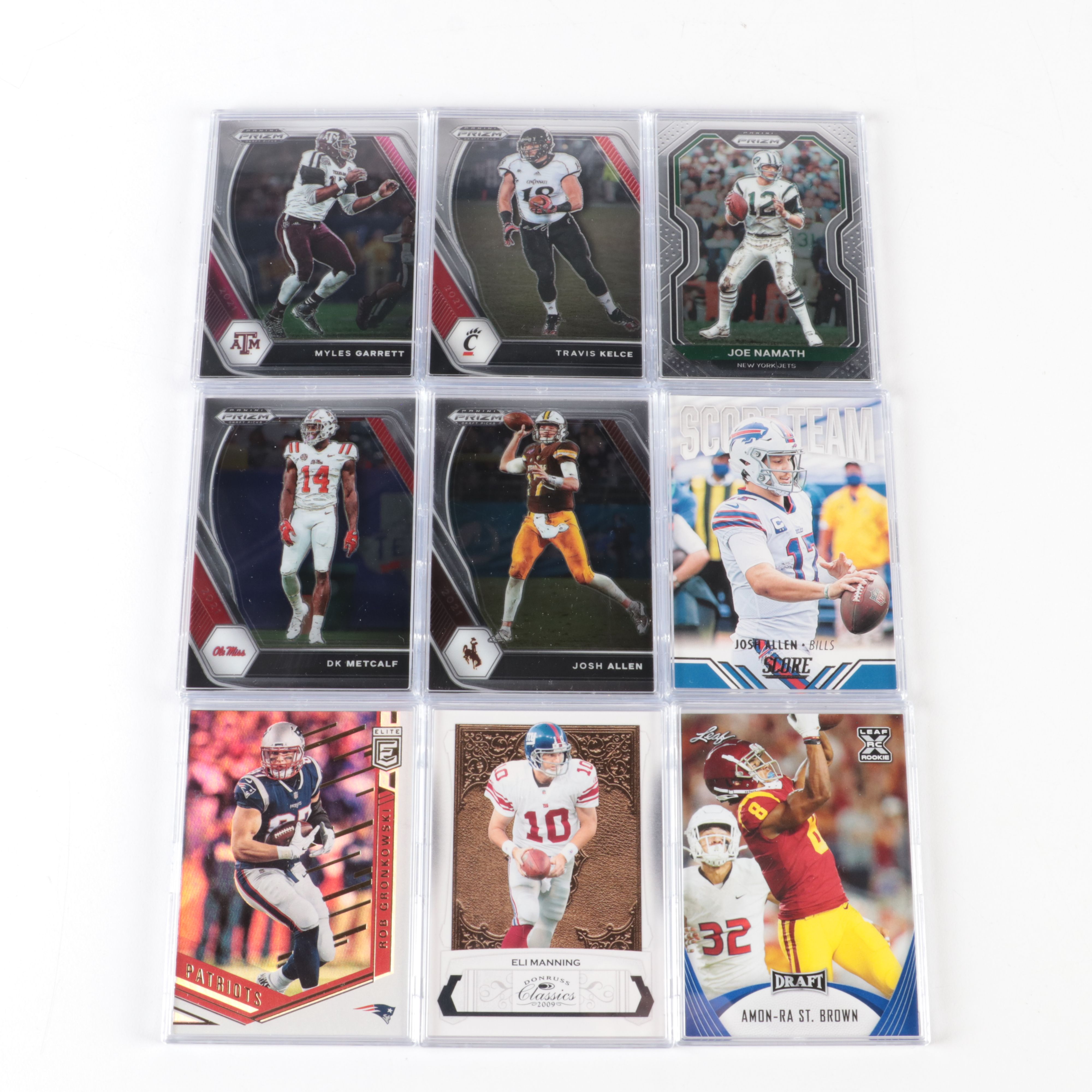 600+ Football Cards with Harper, Ross, Johnson, and Doleman Signed
