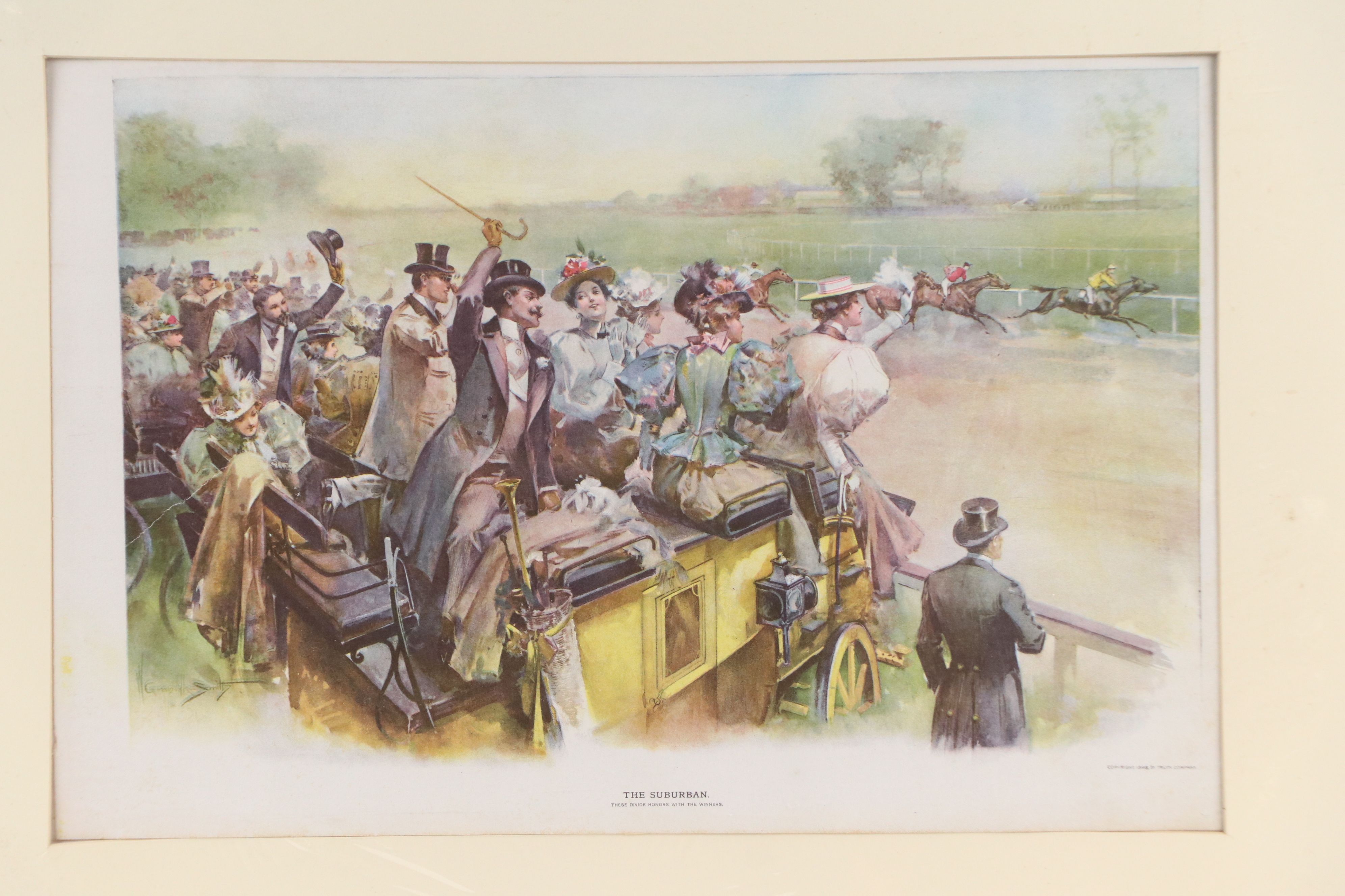 After Walter Granville-Smith "Love's Idleness" and More Relief Halftone Prints