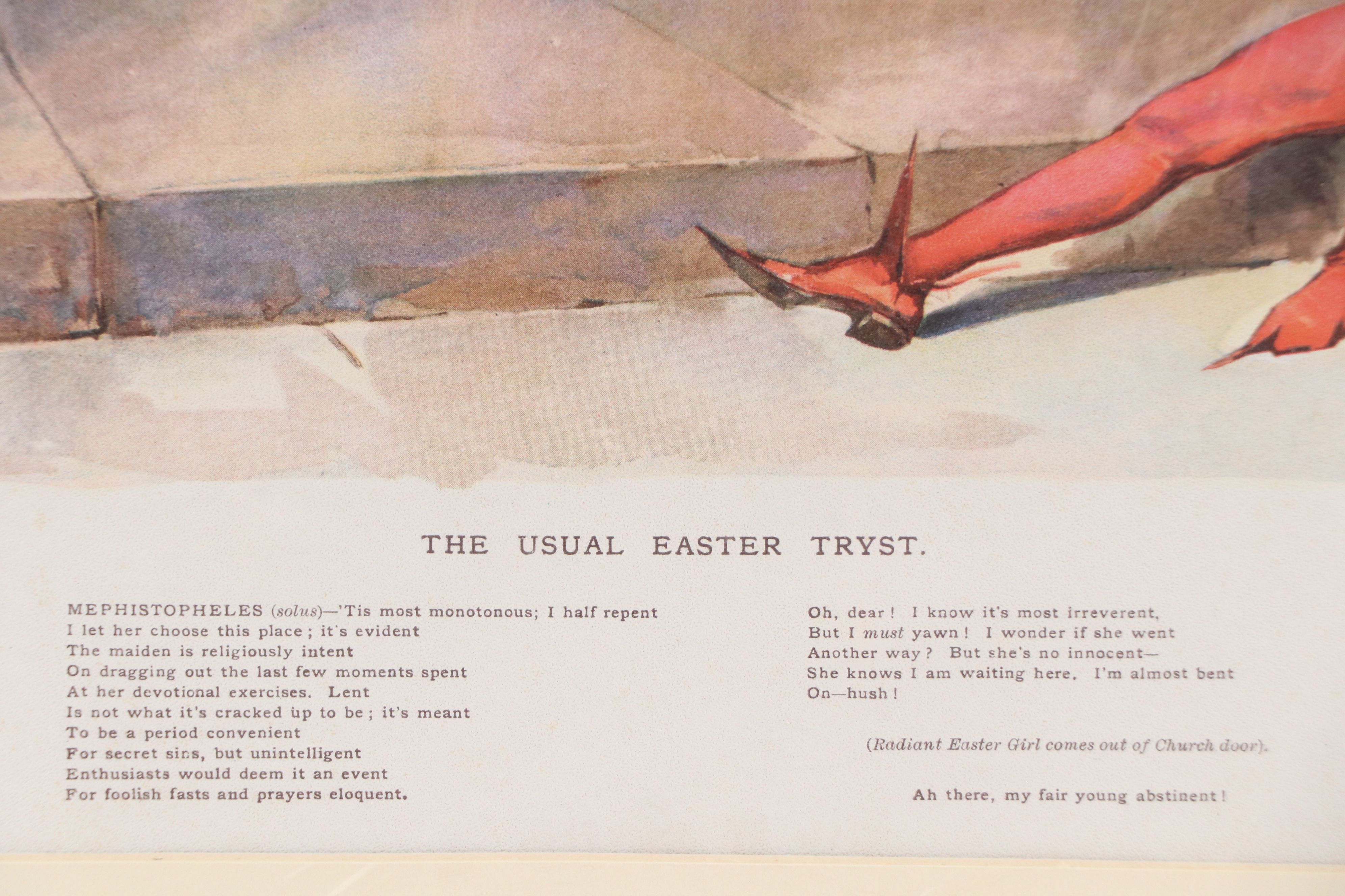 After Walter Granville-Smith "Love's Idleness" and More Relief Halftone Prints