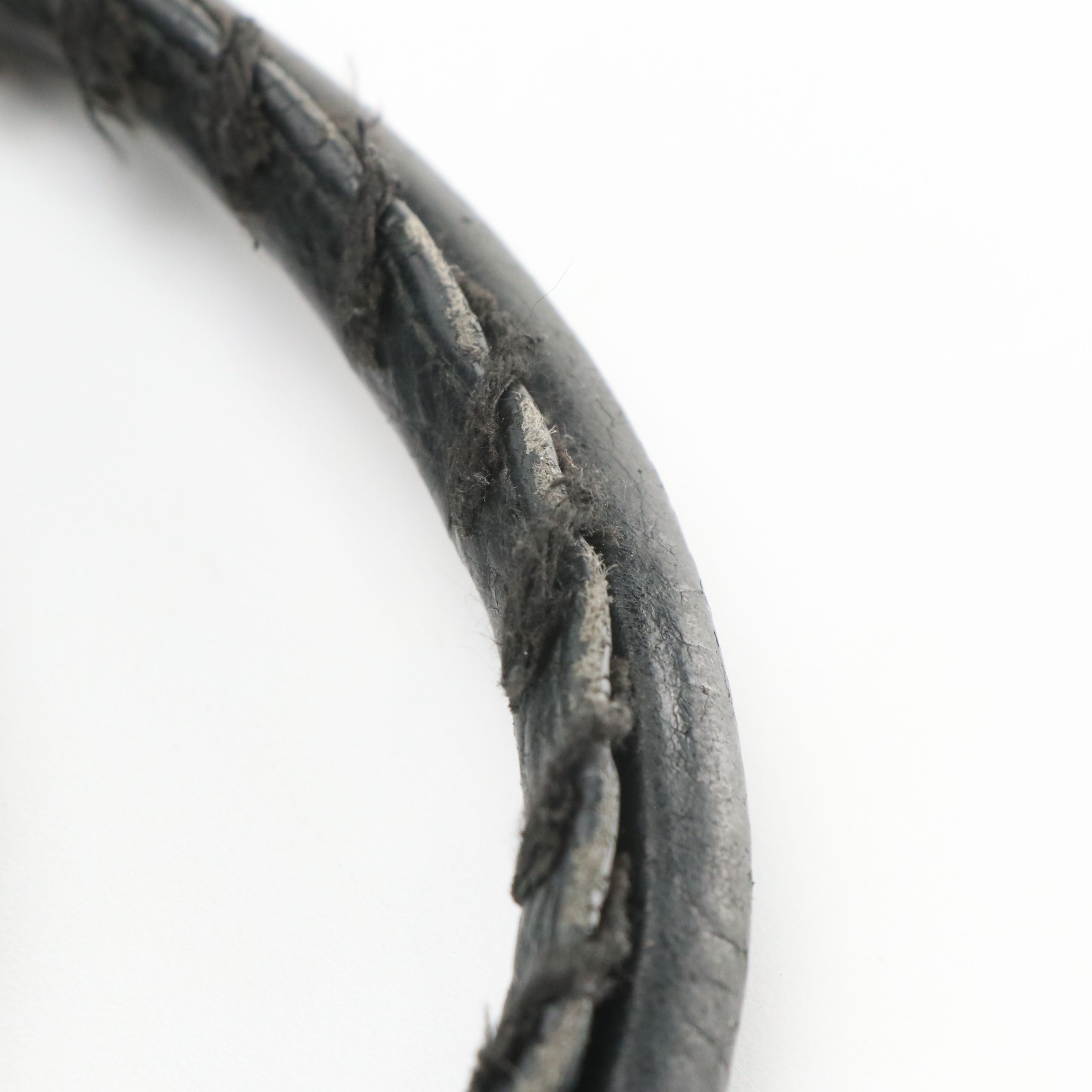 Balenciaga Le City Two-Way Bag in Black Distressed Lambskin Leather