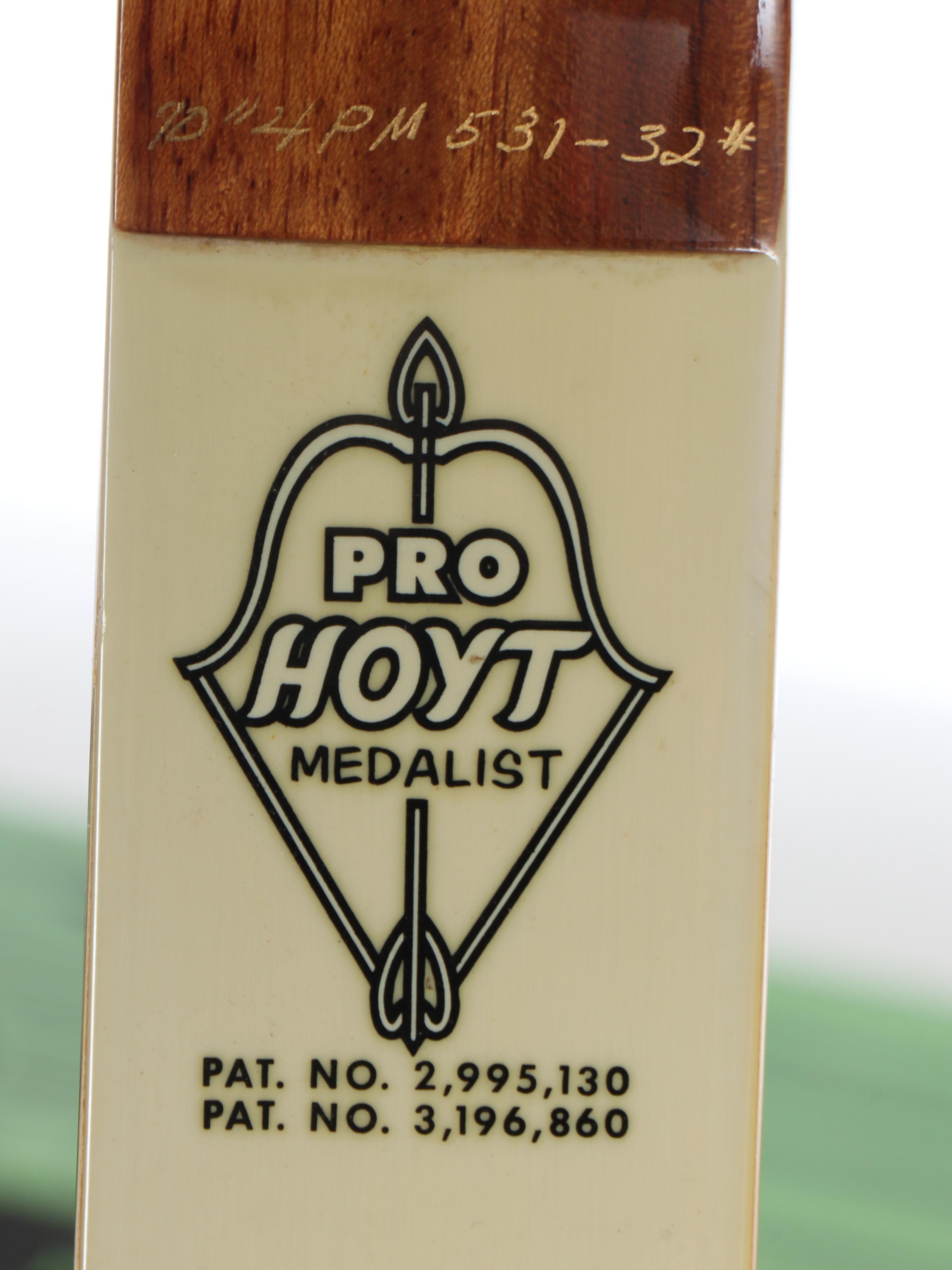 Pro Hoyt Laminated Bow and Vintage Wooden Arrows