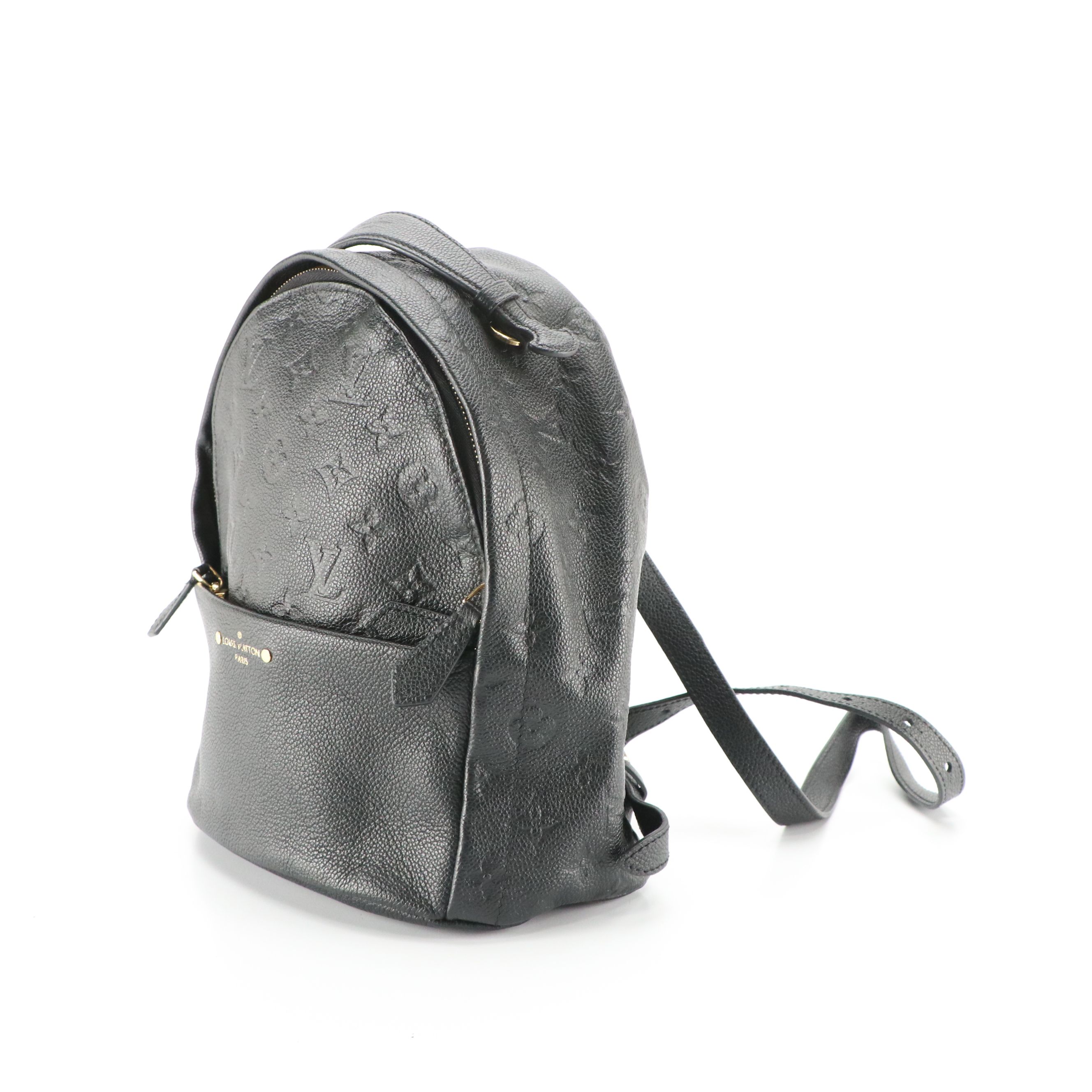 Louis Vuitton Sorbonne Backpack in Black Monogram Empreinte Leather