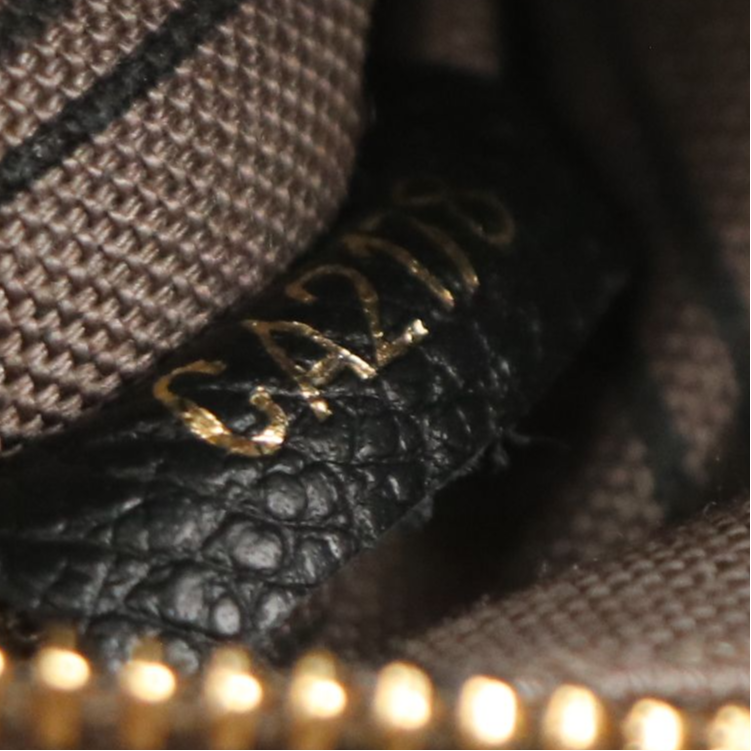 Louis Vuitton Sorbonne Backpack in Black Monogram Empreinte Leather