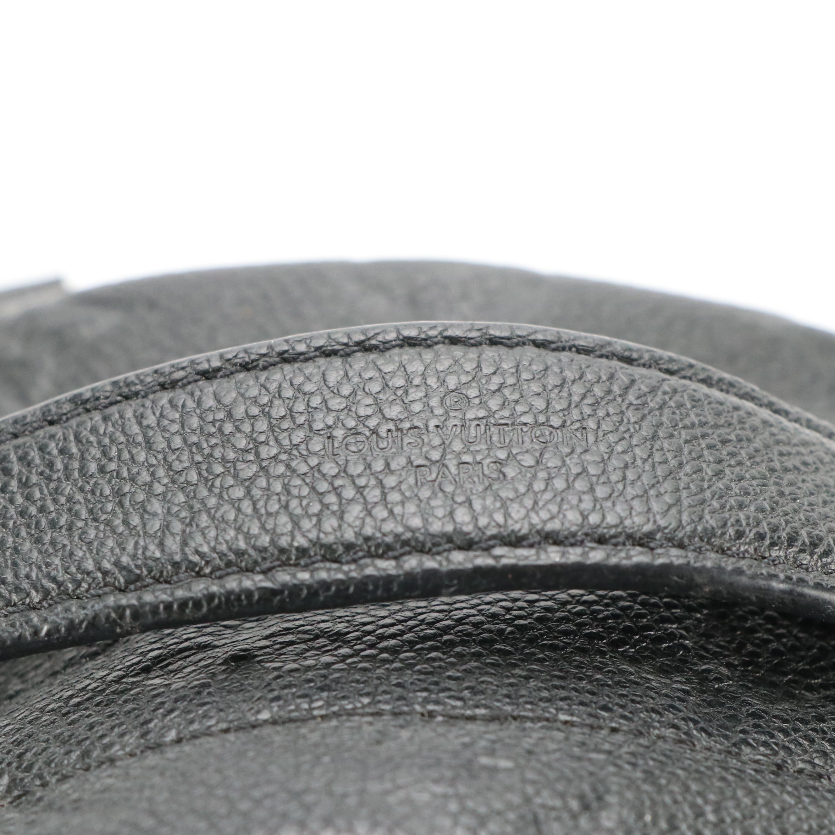 Louis Vuitton Sorbonne Backpack in Black Monogram Empreinte Leather