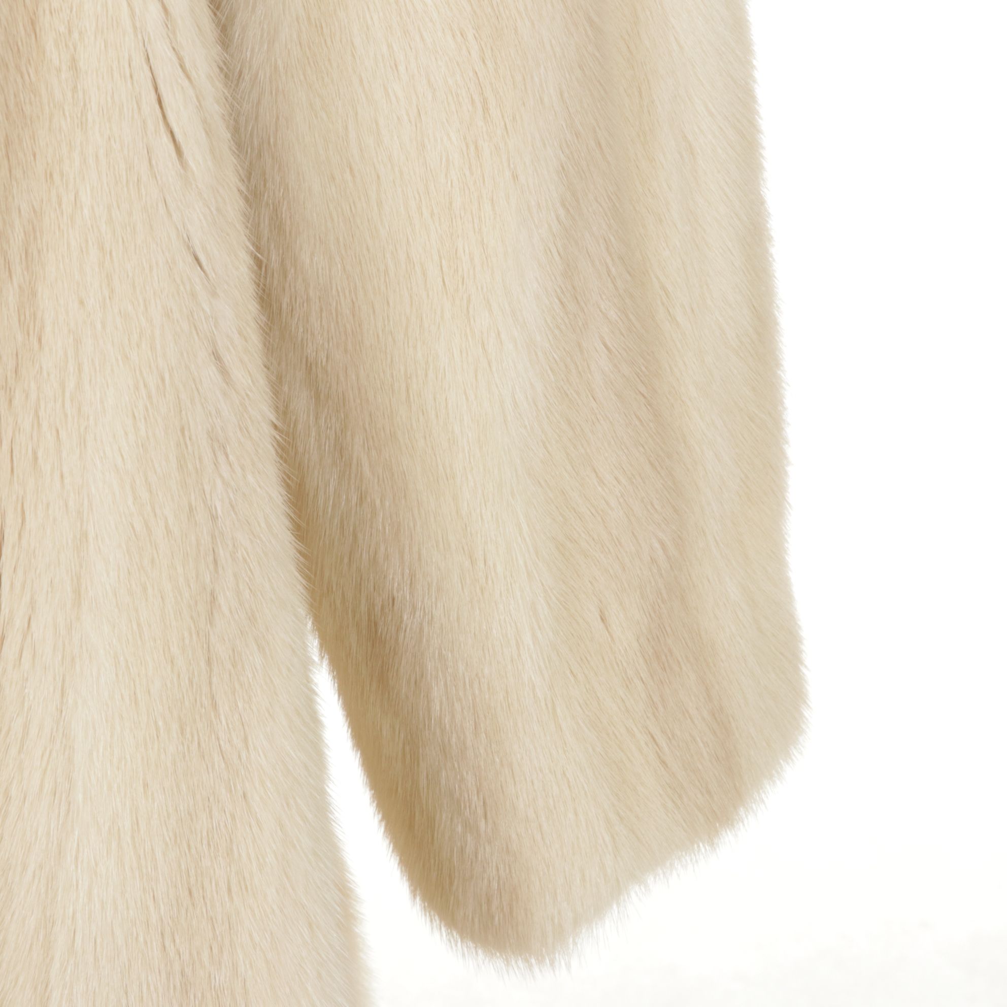 Tourmaline Mink Fur Swing Coat by Saks-Jandel