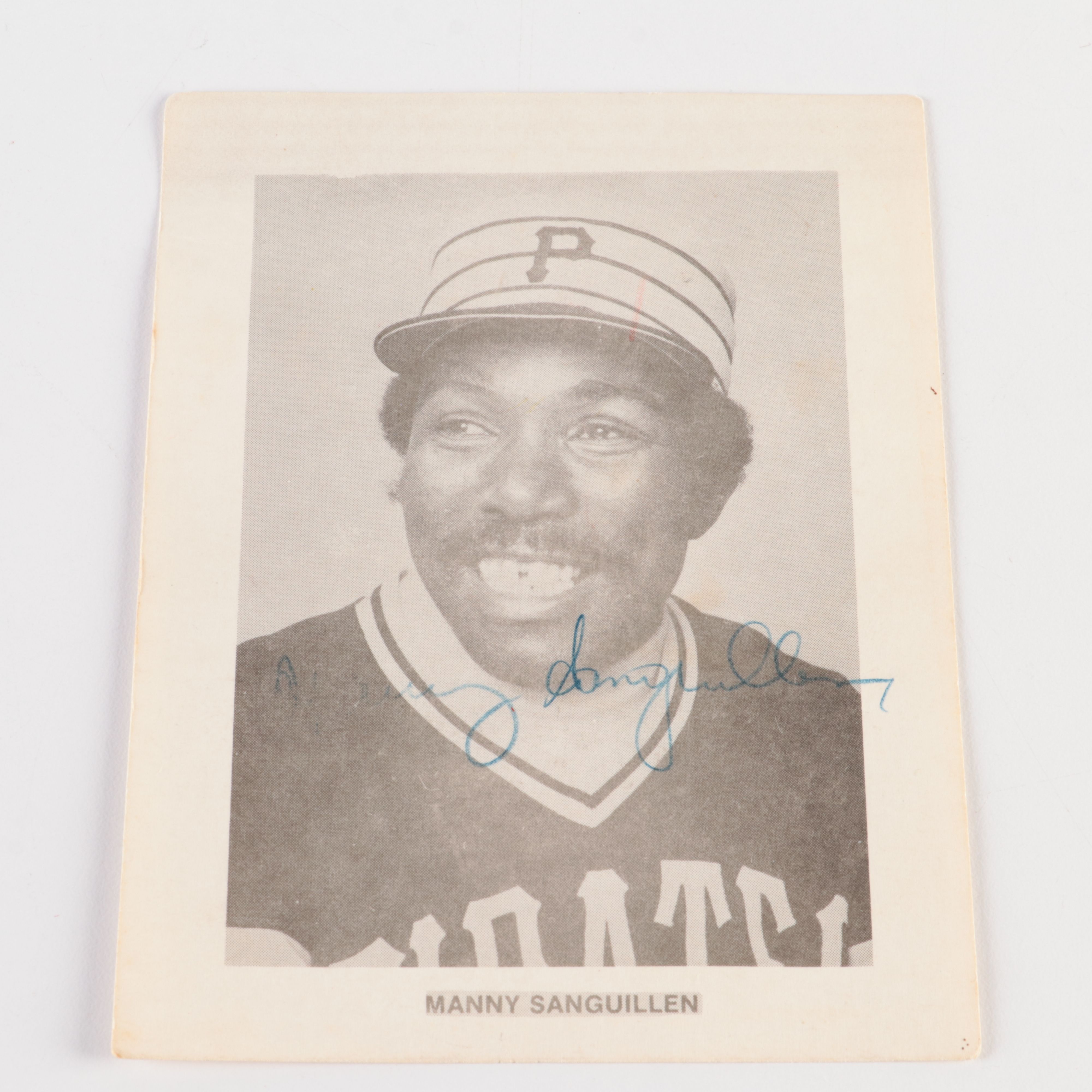 Manny Sanguillén, Bert Blyeven, and Mores Signed Pittsburgh Pirates Prints