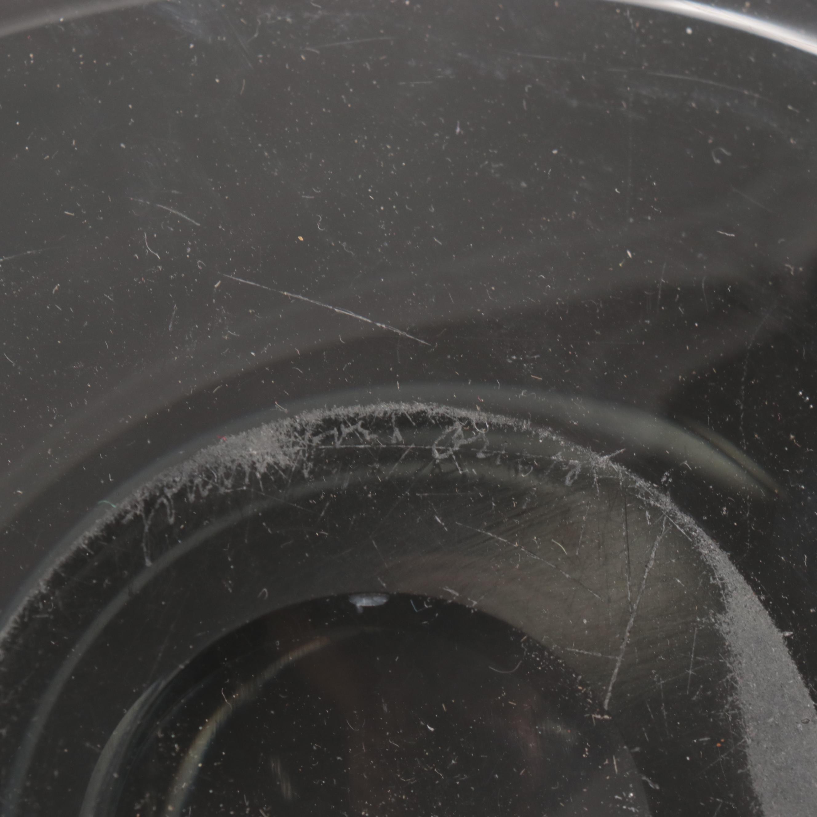 Handblown Glass Candy with Free Form Dish