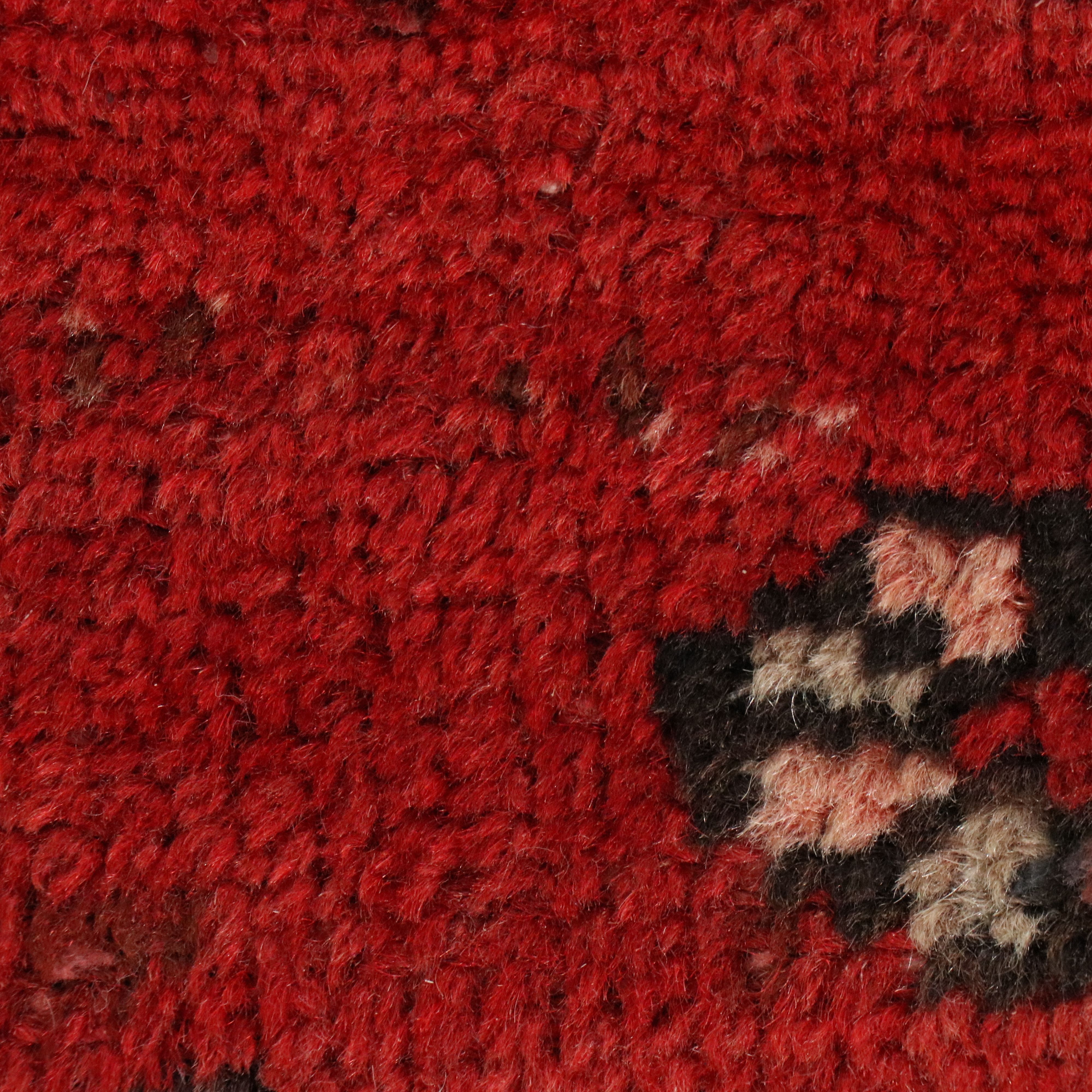 3'4 x 9'5 Hand-Knotted Persian Karaja Long Rug