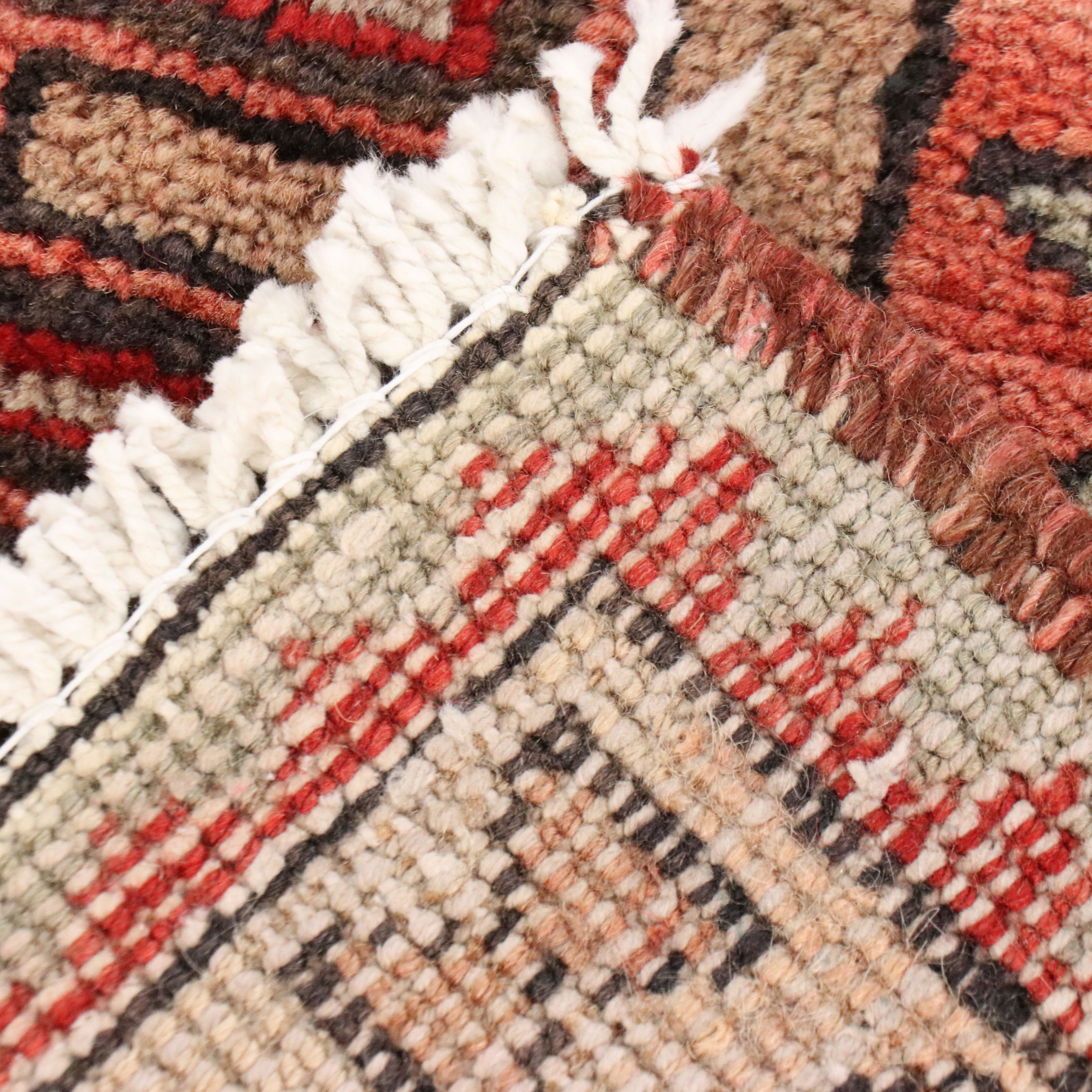 3'4 x 9'5 Hand-Knotted Persian Karaja Long Rug