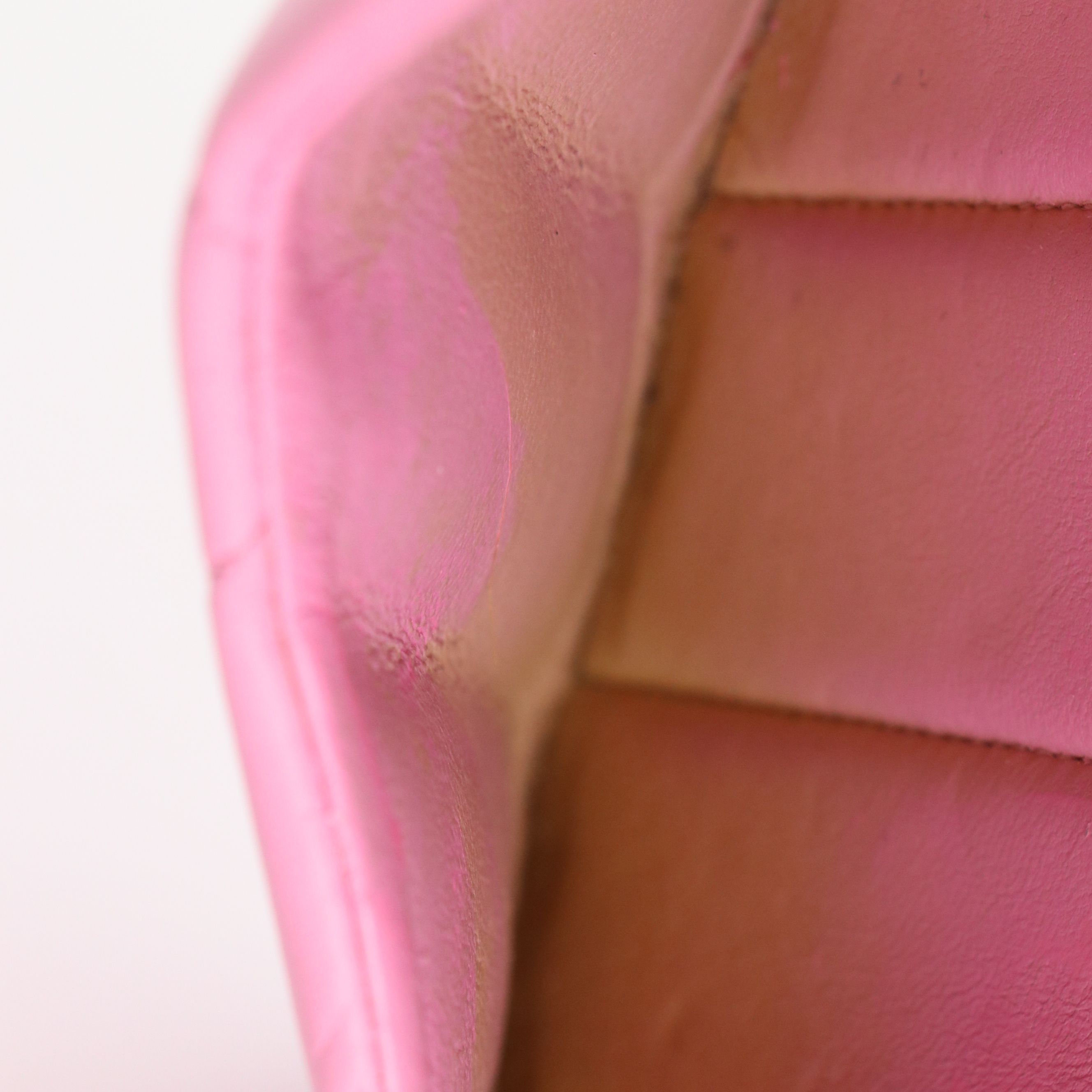 Chanel Coco Handle Bag in Bubblegum Pink Chevron Quilted Leather