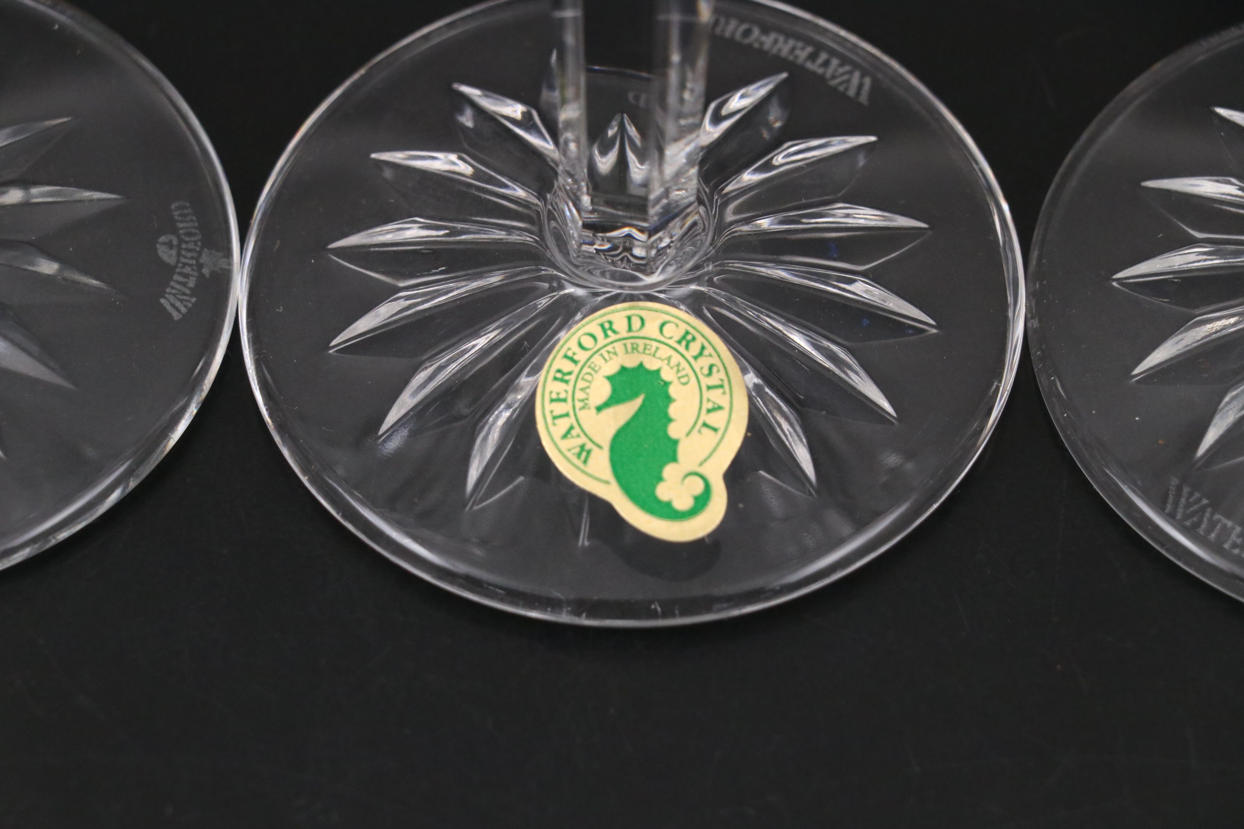 Waterford "Lismore" Crystal Champagne Flutes