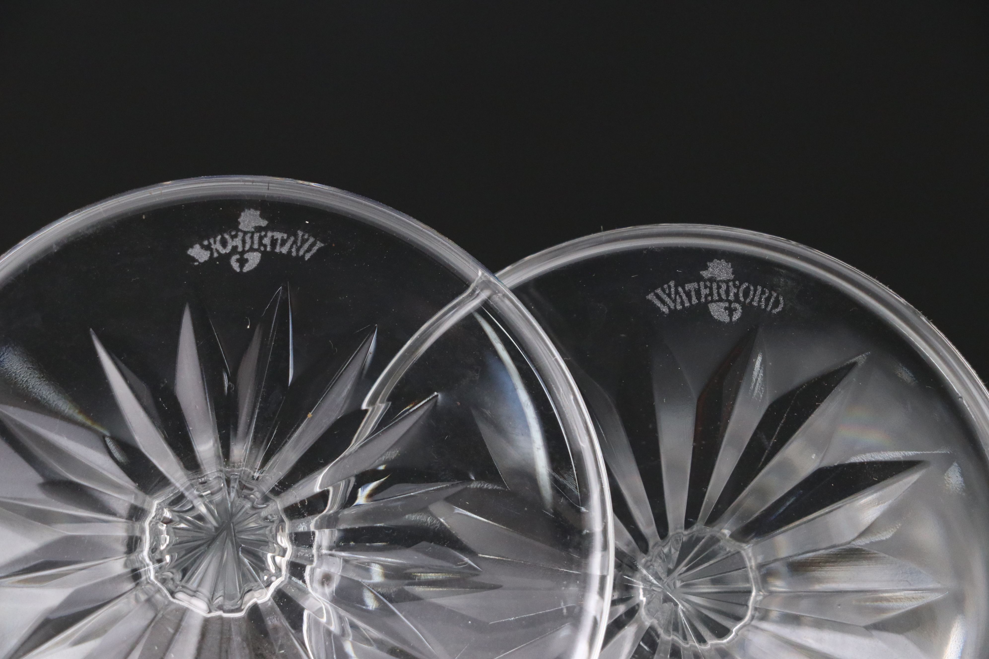 Waterford "Lismore" Crystal Champagne Flutes