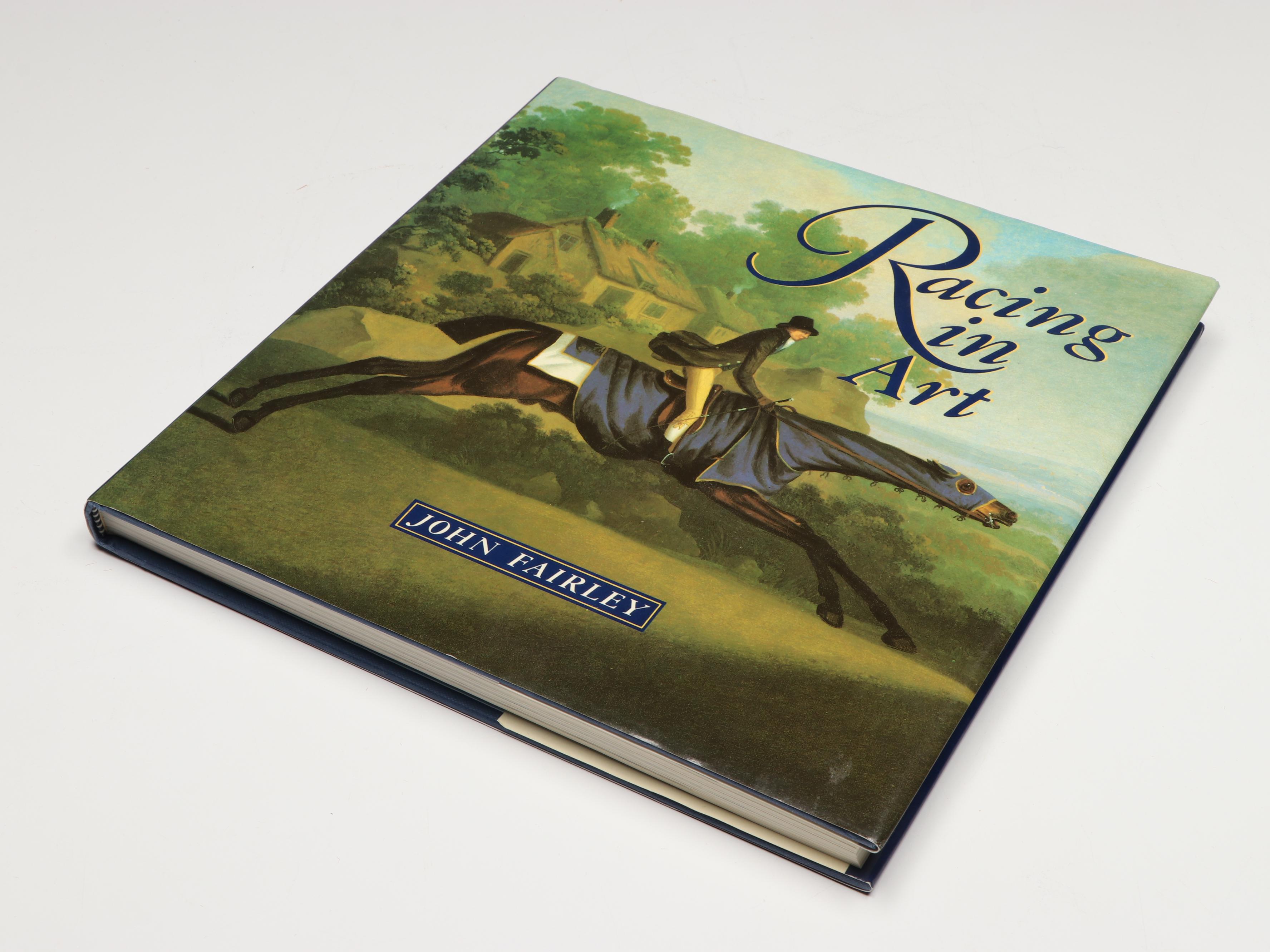 "Racing in Art" by John Fairley and More Horse Racing Books