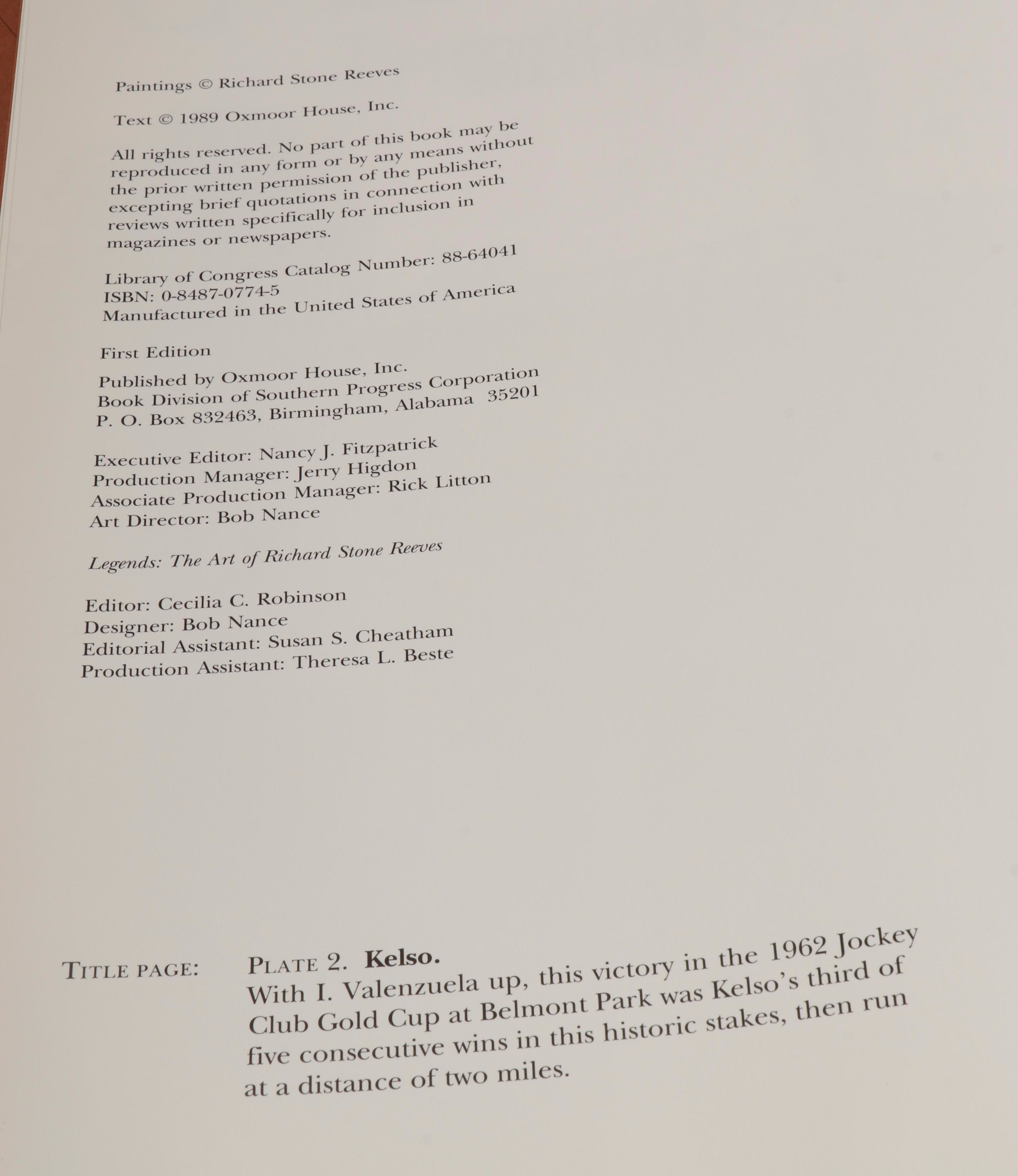 "Racing in Art" by John Fairley and More Horse Racing Books