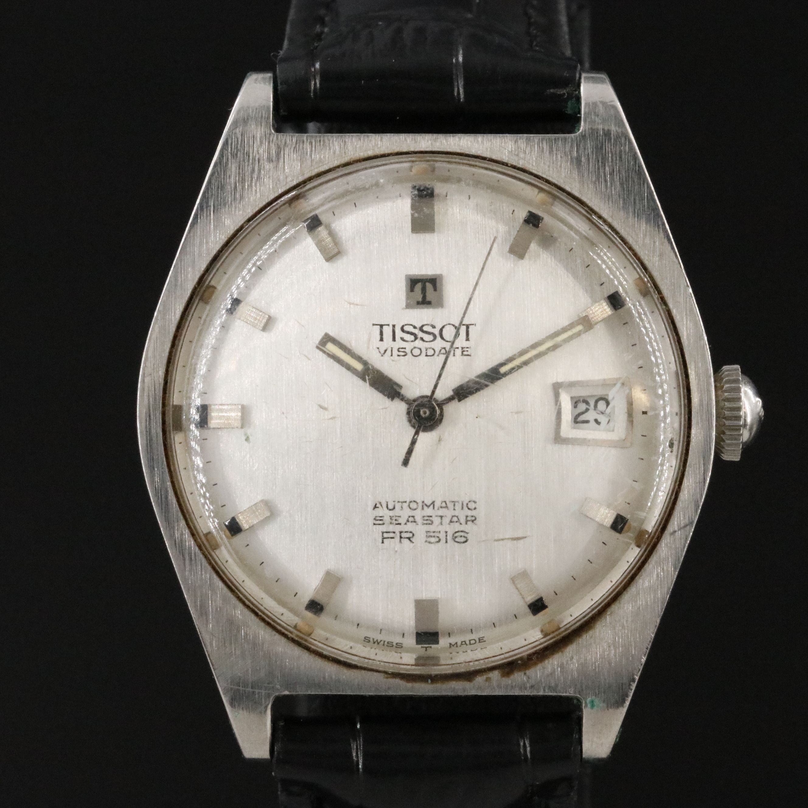 Vintage Tissot Visadate Seaster Automatic Watch PR516