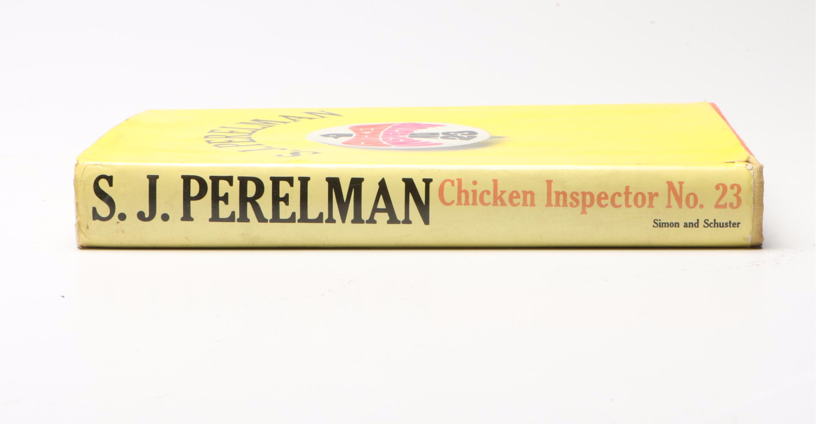 First Printing "Chicken Inspector No. 23" by S. J. Perelman, 1966