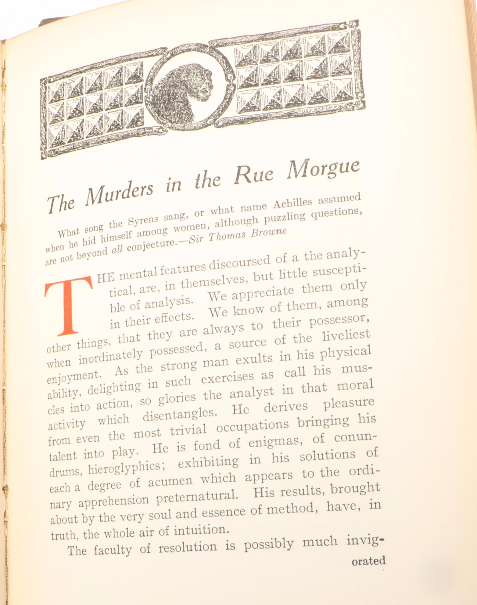 "The Raven, The Gold Bug, The Murders in the Rue Morgue" by Edgar Allan Poe